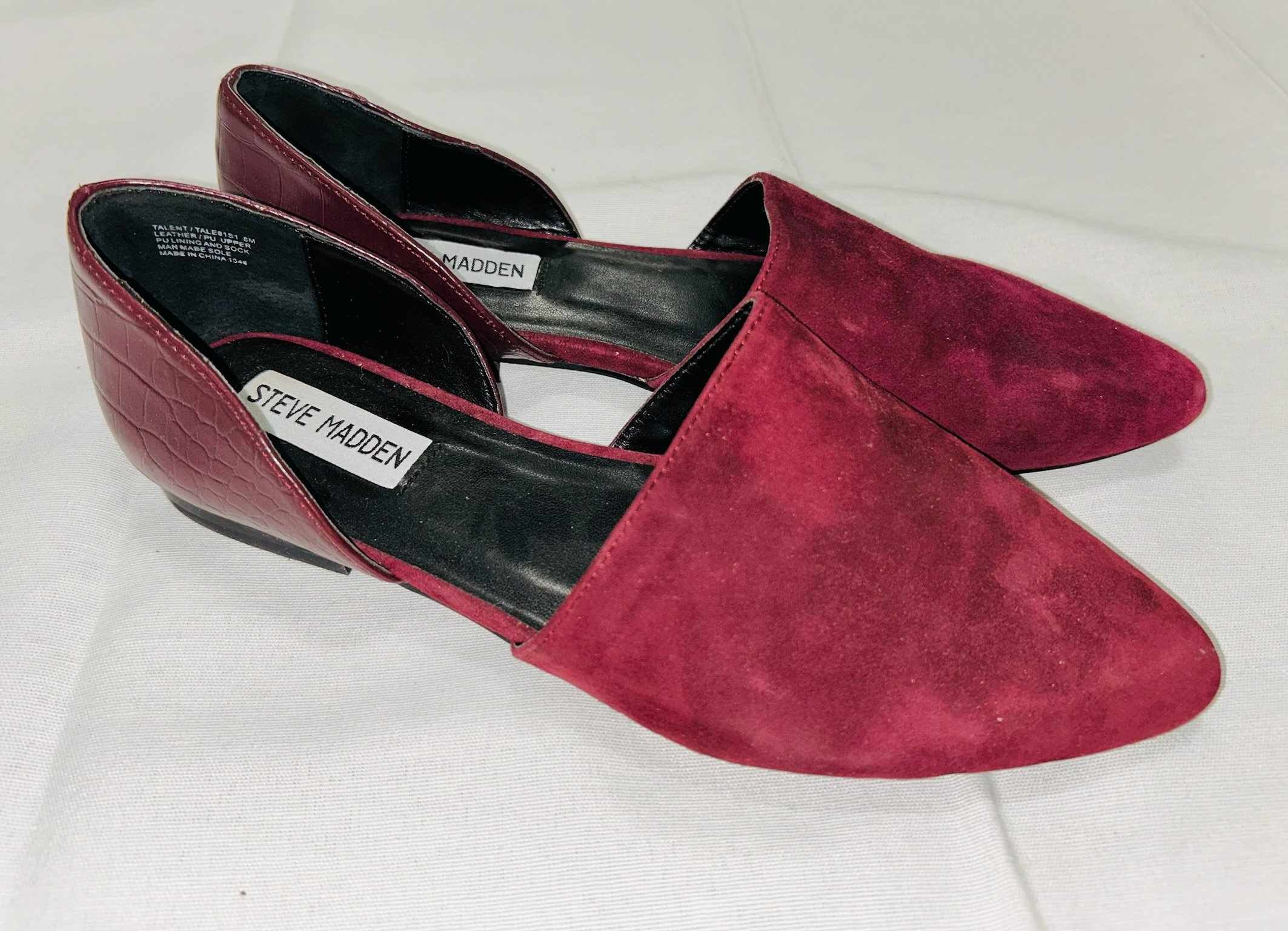 SH #6_Steve Madden Purple Flats_Women Size 8
