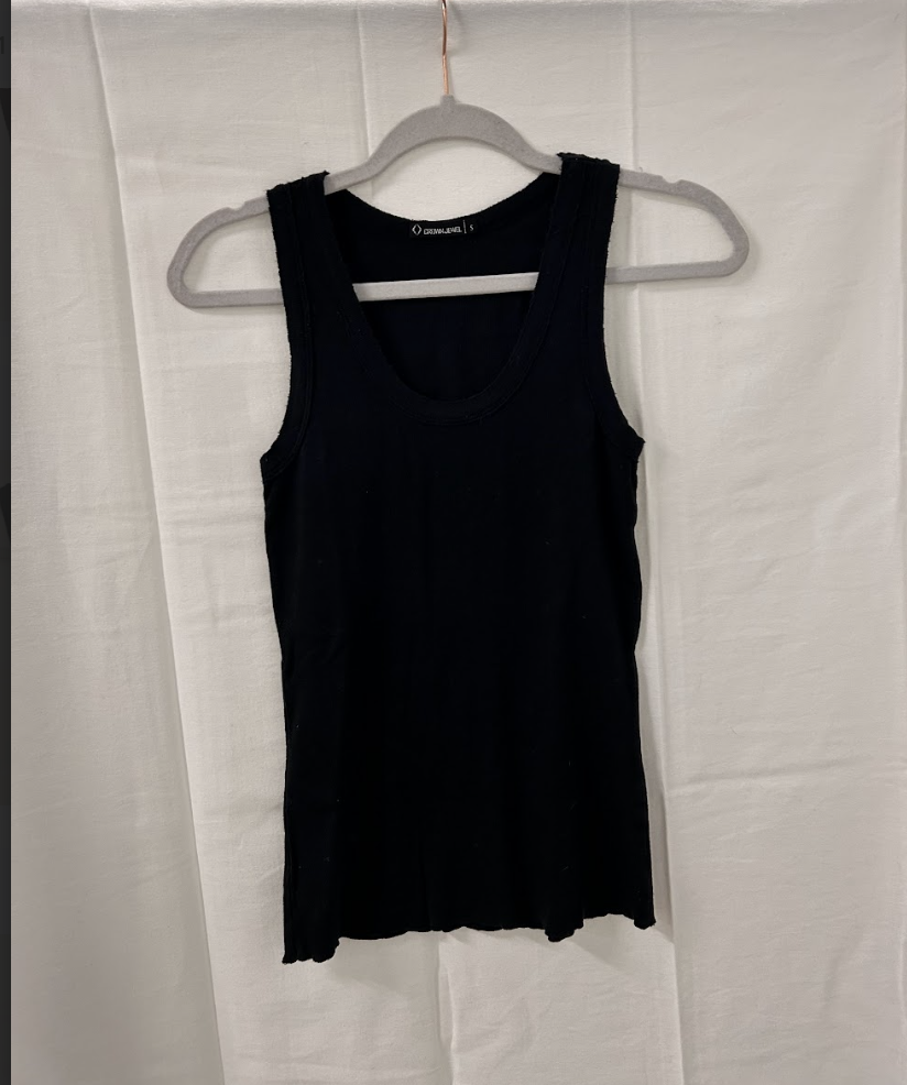 BX2 #28_Crown Jewel Black Knit Tank_Size S