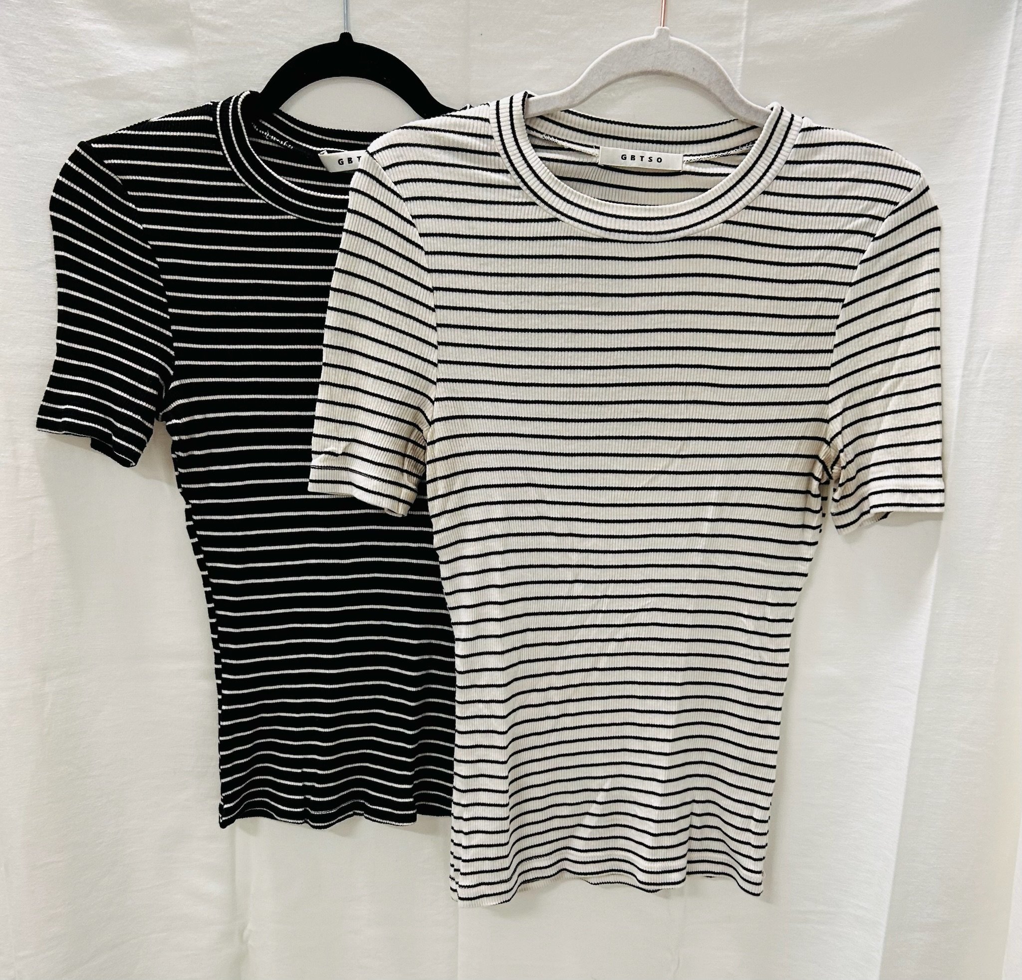 BX5 #7_GBTSO Striped Tee (2 Pack)_Size S