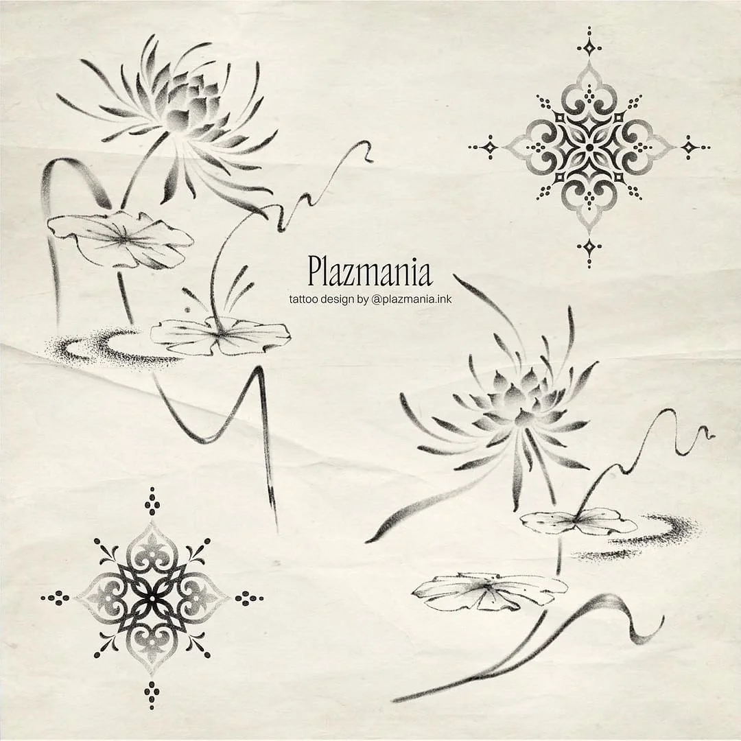 Next week @plazmania.ink will be joining us at Meadow Sky! She&rsquo;s currently booking for 7/7 - 7/10 🤍 Her handpoke + machine creations are so ethereal and whimsical; make sure to reach out and book with her for a magical summer tattoo ☀️

Read b