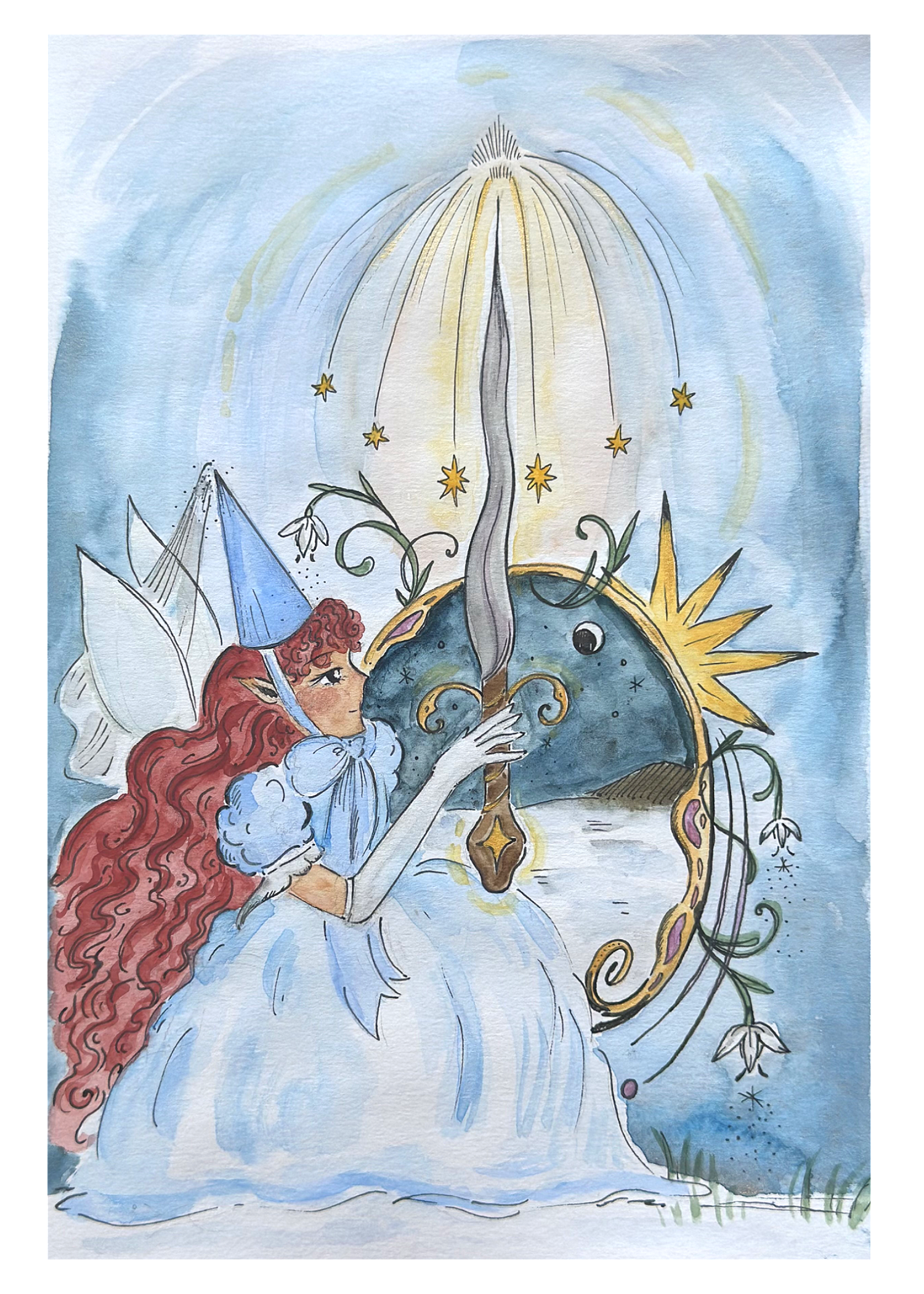 Sword of Clarity Art Print