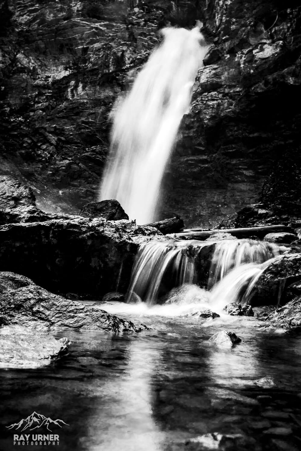 Laughing Falls in Yoho National Park