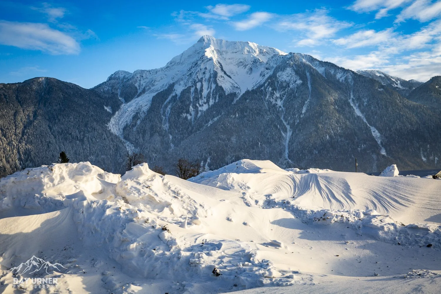 Mt. Cheam in the winter