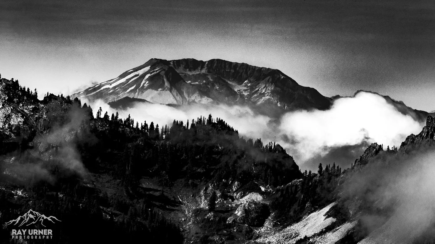 Mt St Helens from the Skyline Trail in Mt Rainier National Park