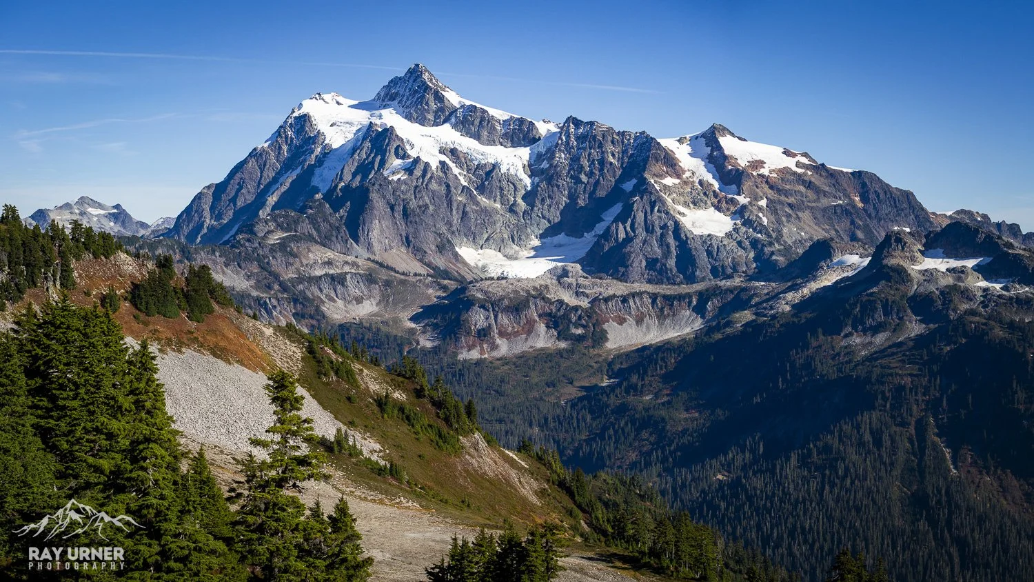 Mt. Shuksan from the Ptarmigan Ridge Trail
