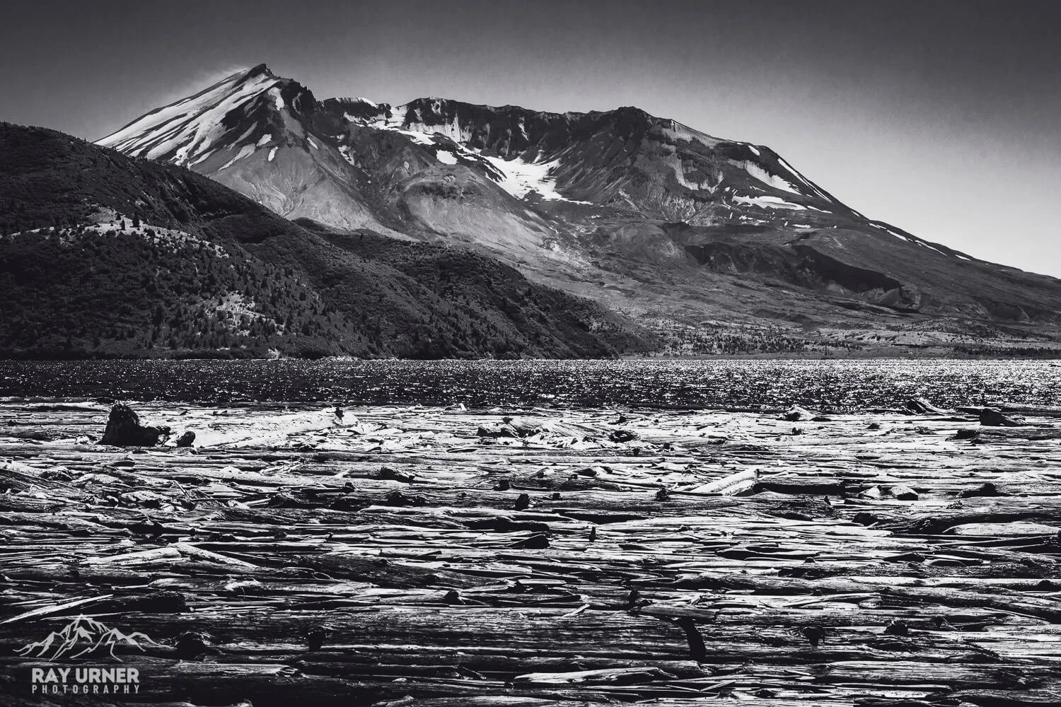 Mt. St. Helens from Spirit Lake