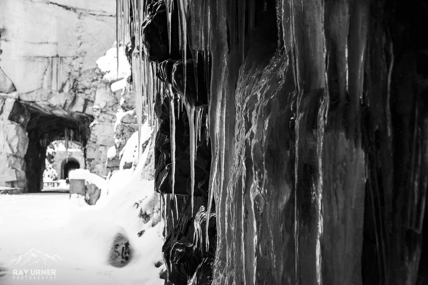 The Othello Tunnels in winter