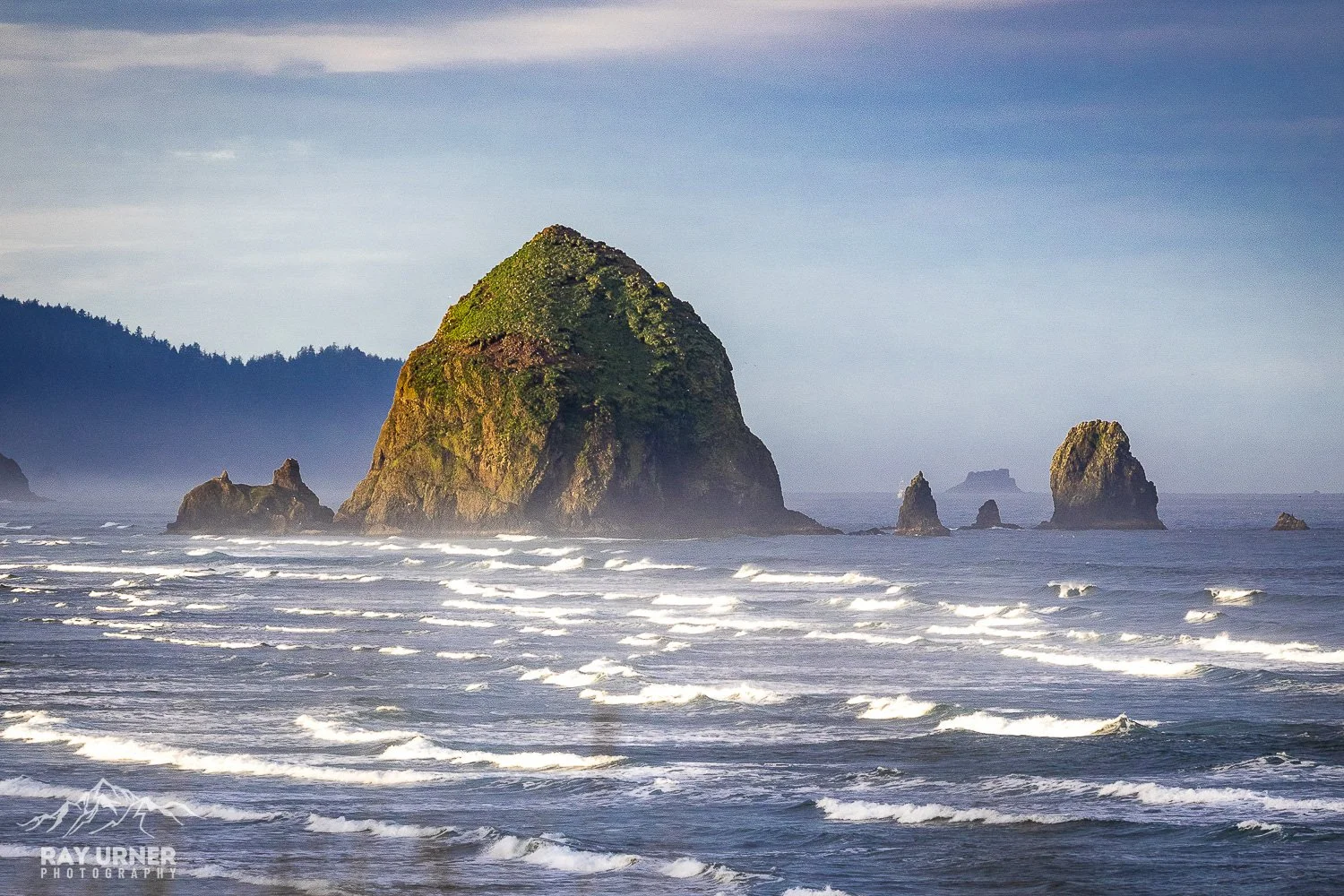 Sunrise at Haystock Rock, Cannon Beach