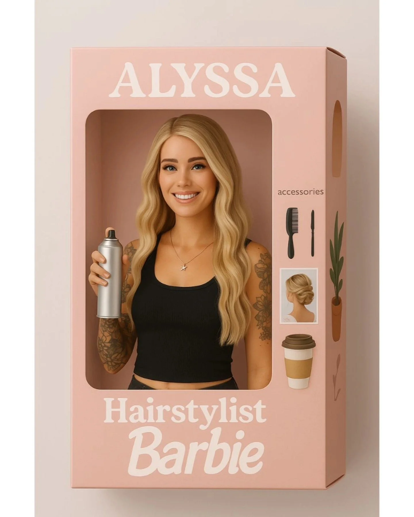 𝐇𝐈 𝐁𝐀𝐑𝐁𝐈𝐄! 💕 The Lovdahl Collective is your oasis and a synergy of badass women owned businesses where everyday is girls day!&nbsp;

Because Barbie can be anything, women can be anything.

Meet &amp; follow the TLC Barbies:

💕 Hairstylist &