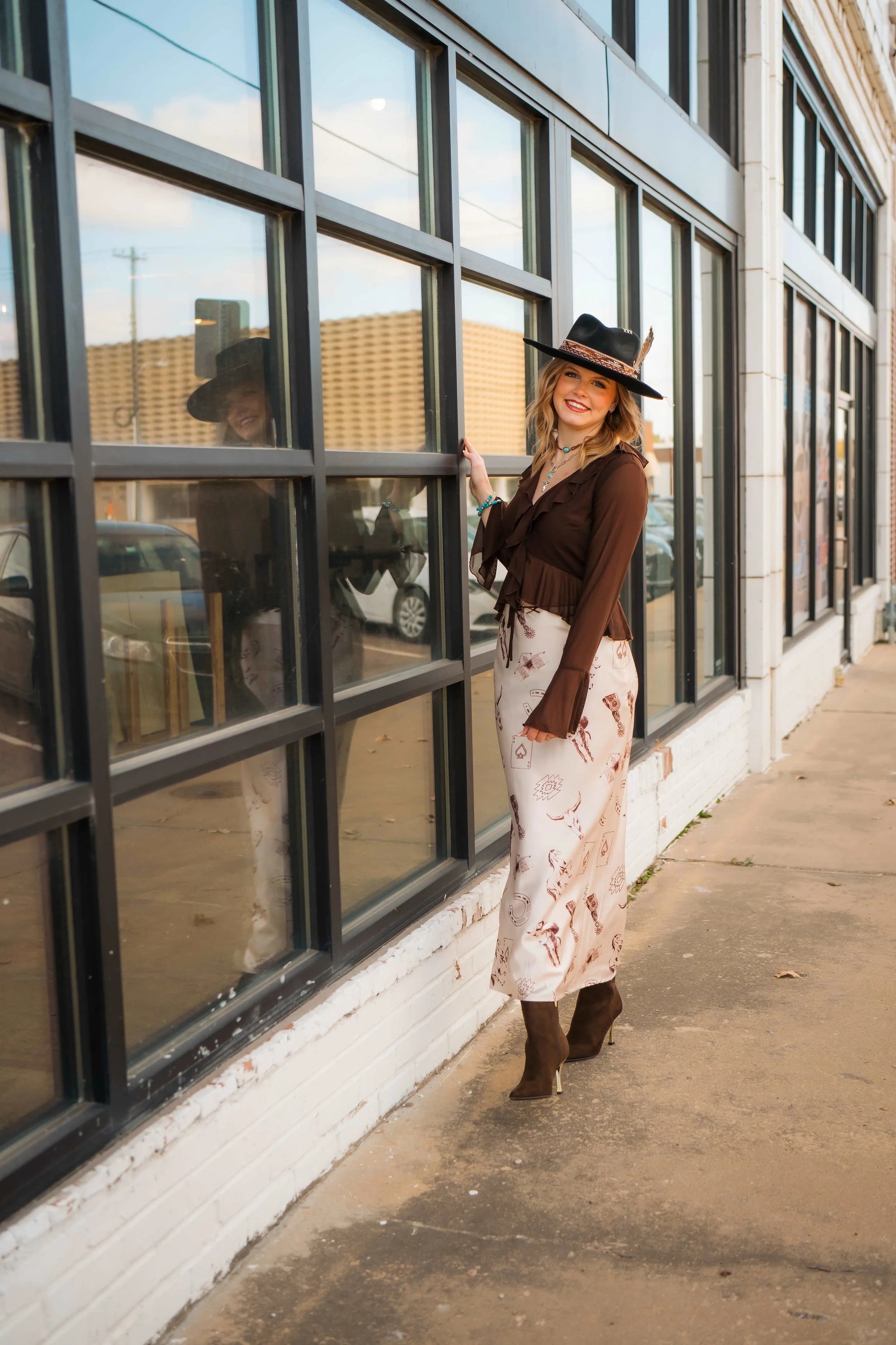 western outfit senior pictures high school senior