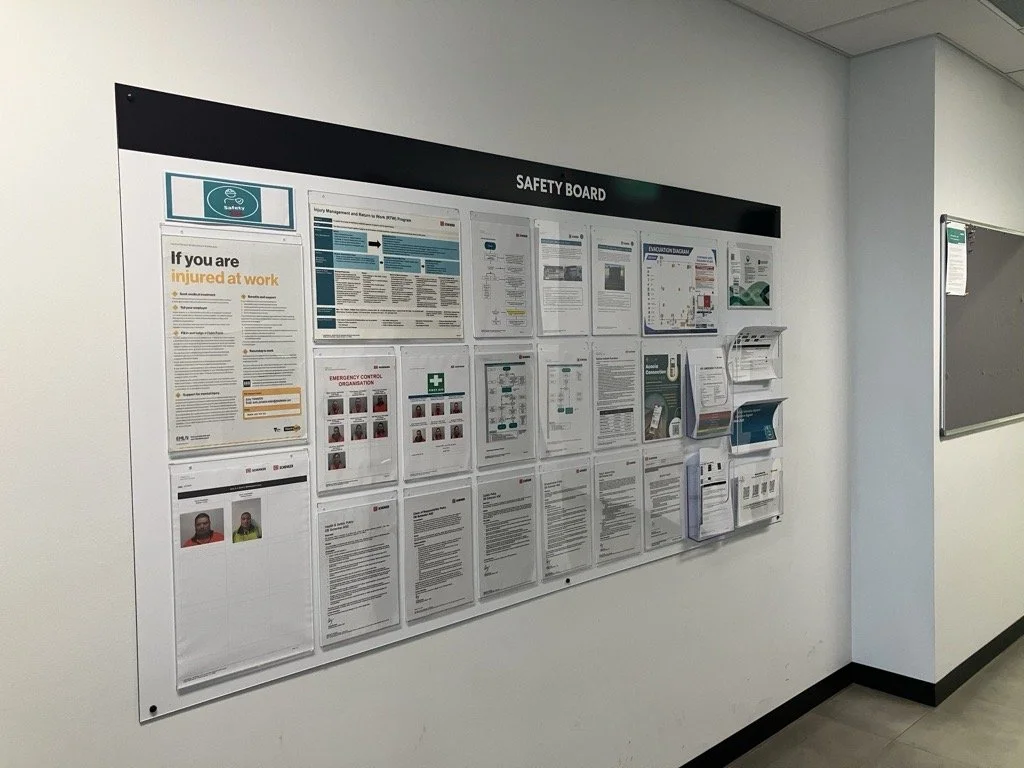 Optimising Warehouse Safety Through Effective Use of Safety and First Aid Notice Boards