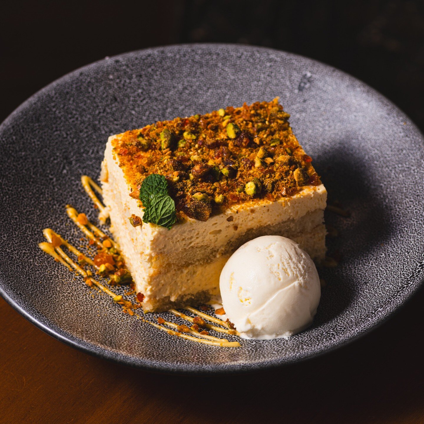 @tuttobenechristchurch 

!!Limoncello Tiramisu!!

I was sorely tempted to try this stunning look dish when shooting some menu items with the team at Tutto Bene this week...

But I was strong!...

And... quite full from trying a host of other dishes i