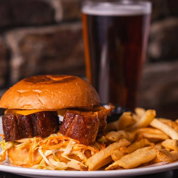 Brisket Burger - Food Photography New Zealand