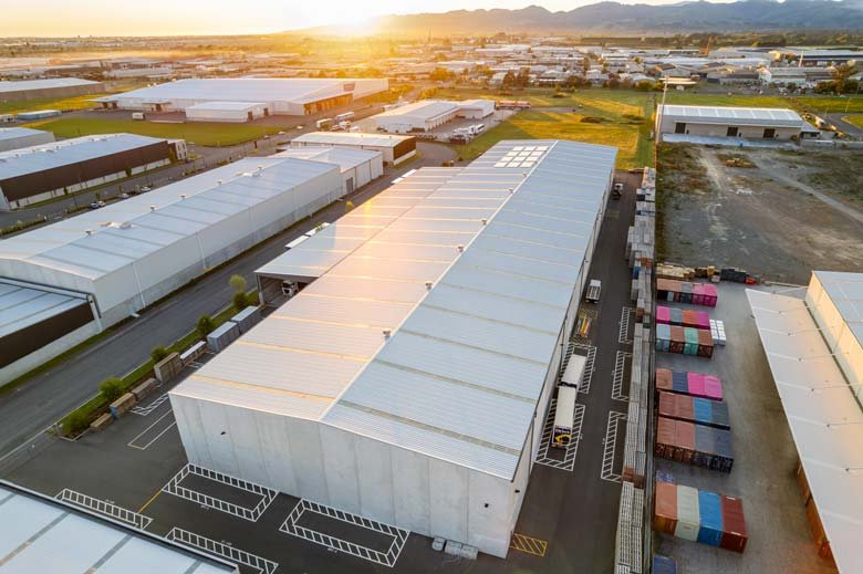 Hornby Distribution Centre, Commercial Property Photography, Christchurch