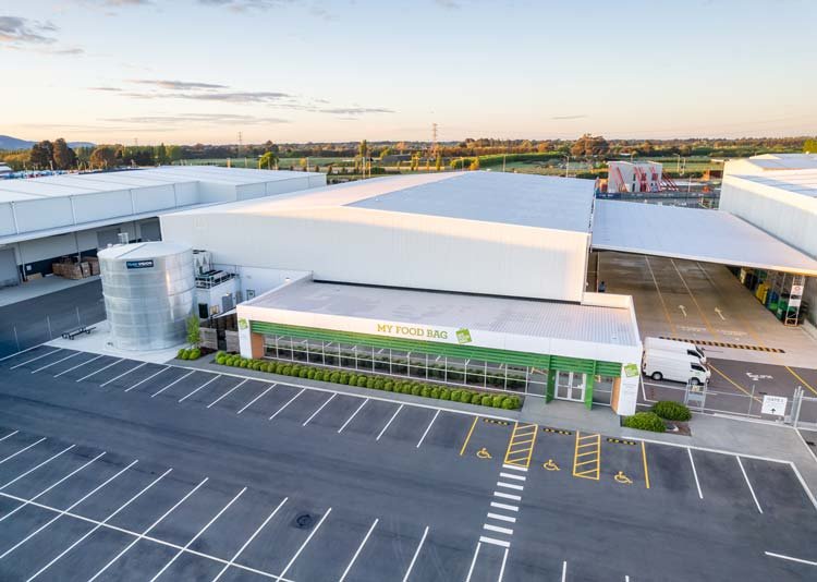 My Food Bag Centre, Commercial Property Photography, Christchurch