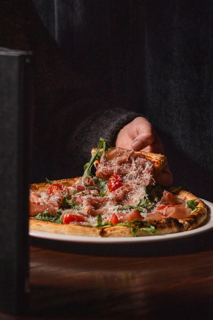 Pizza Dinner - Food Photography Christchurch