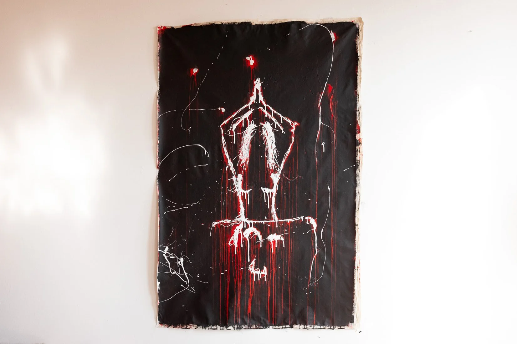 Root Chakra Red Painting