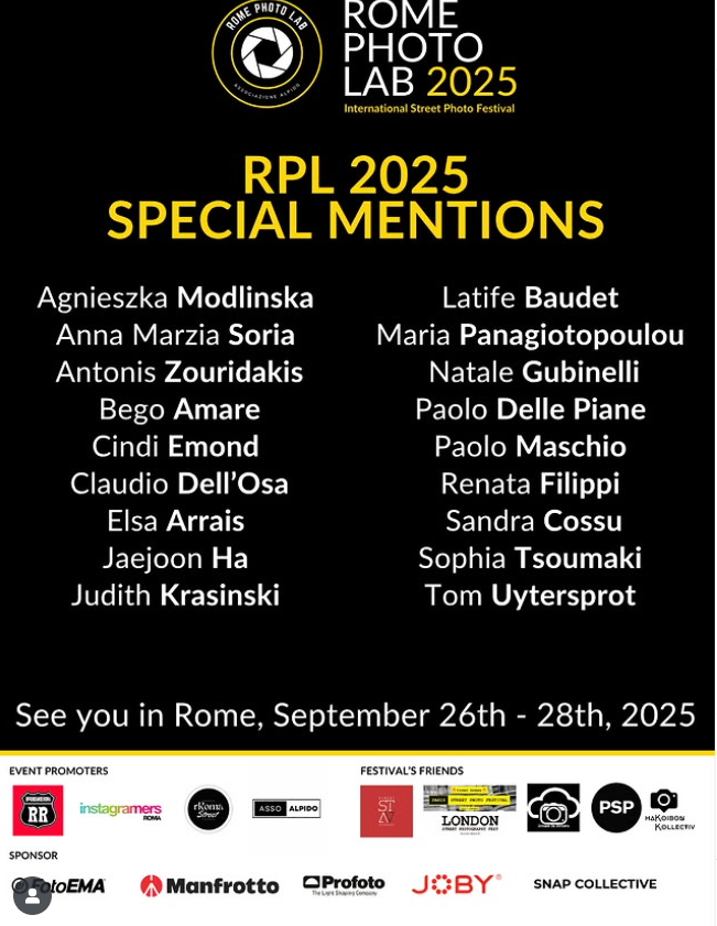 RomePhoto Lab International Street Photo Festival  