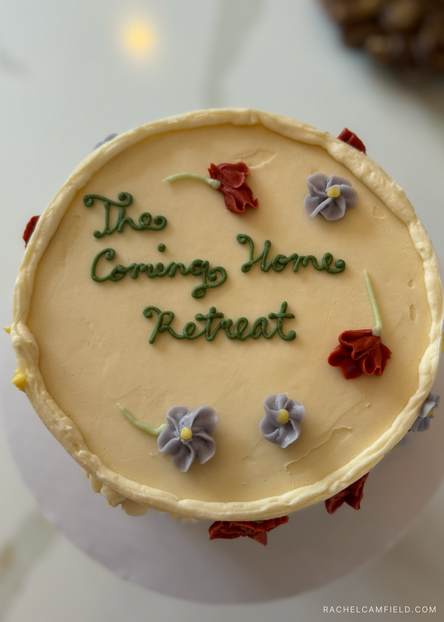 The Coming Home Retreat Rachel Camfield Cake.png