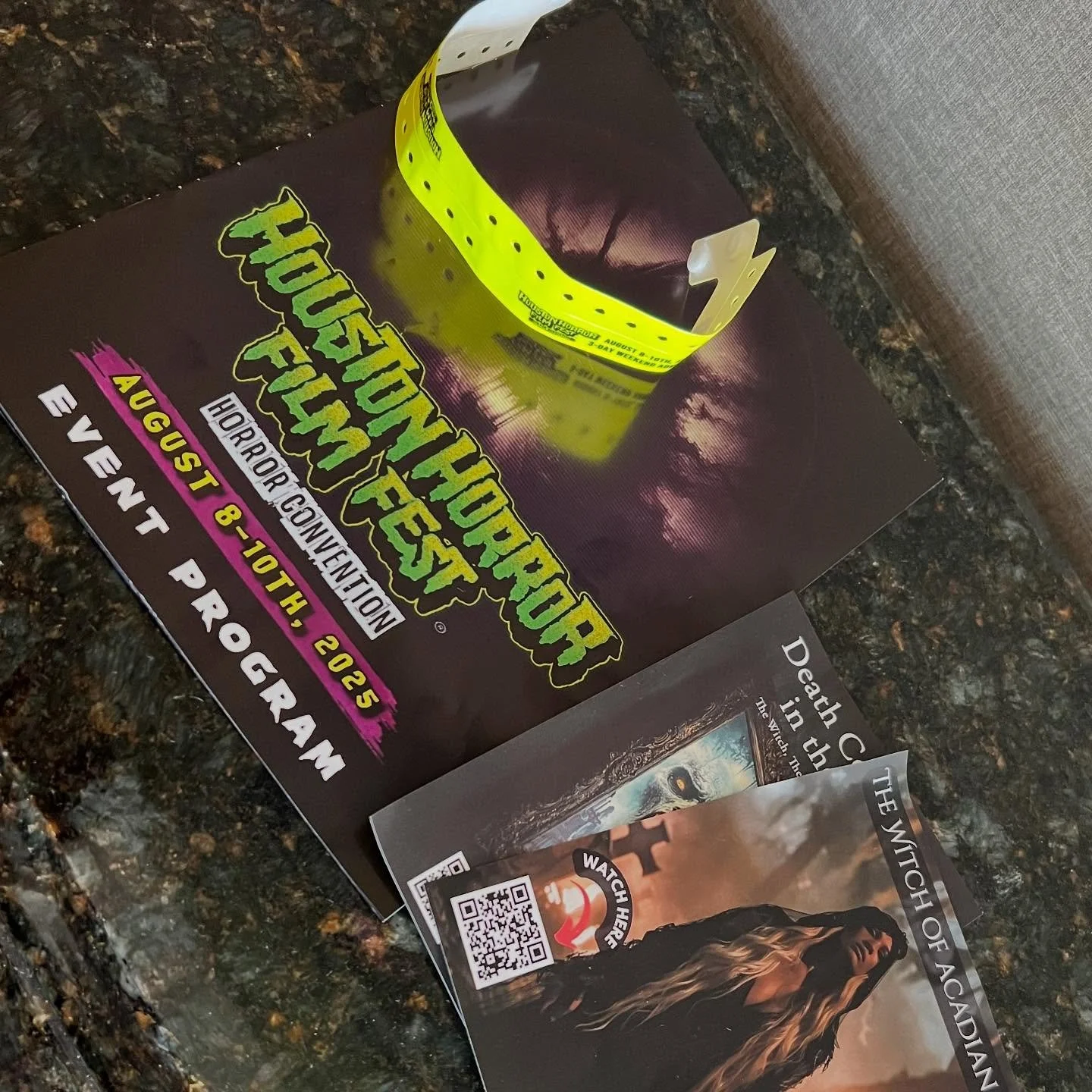 Had the best time at @houstonhorrorfilmfest this weekend! 👏 👏 Film reviews and panel recaps coming soon! #horrorcommunity #horror #horrorfilmfestival #horrorfilmfestival #writehorror #horrorwriter #authorlife #horrorbooks #indieauthor