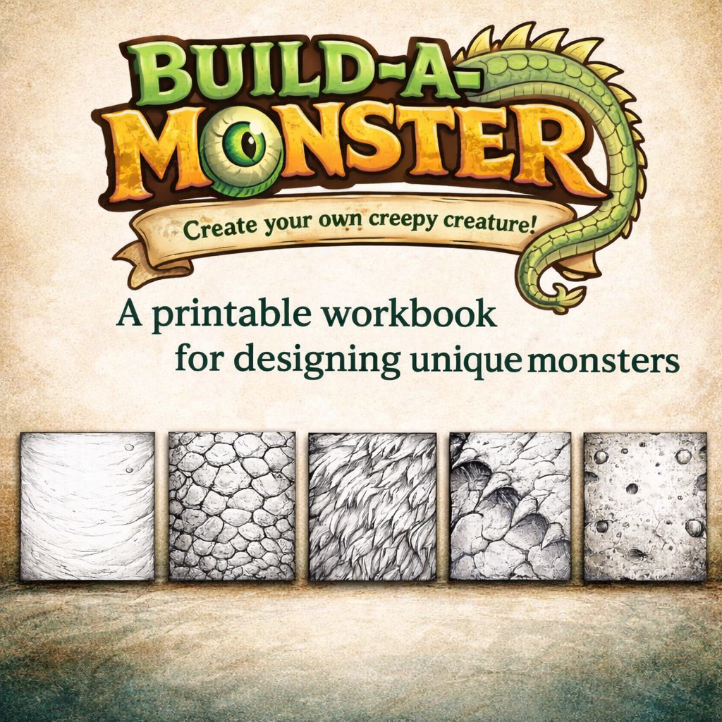 Build-A-Monster: A Horror Creature Design Workbook