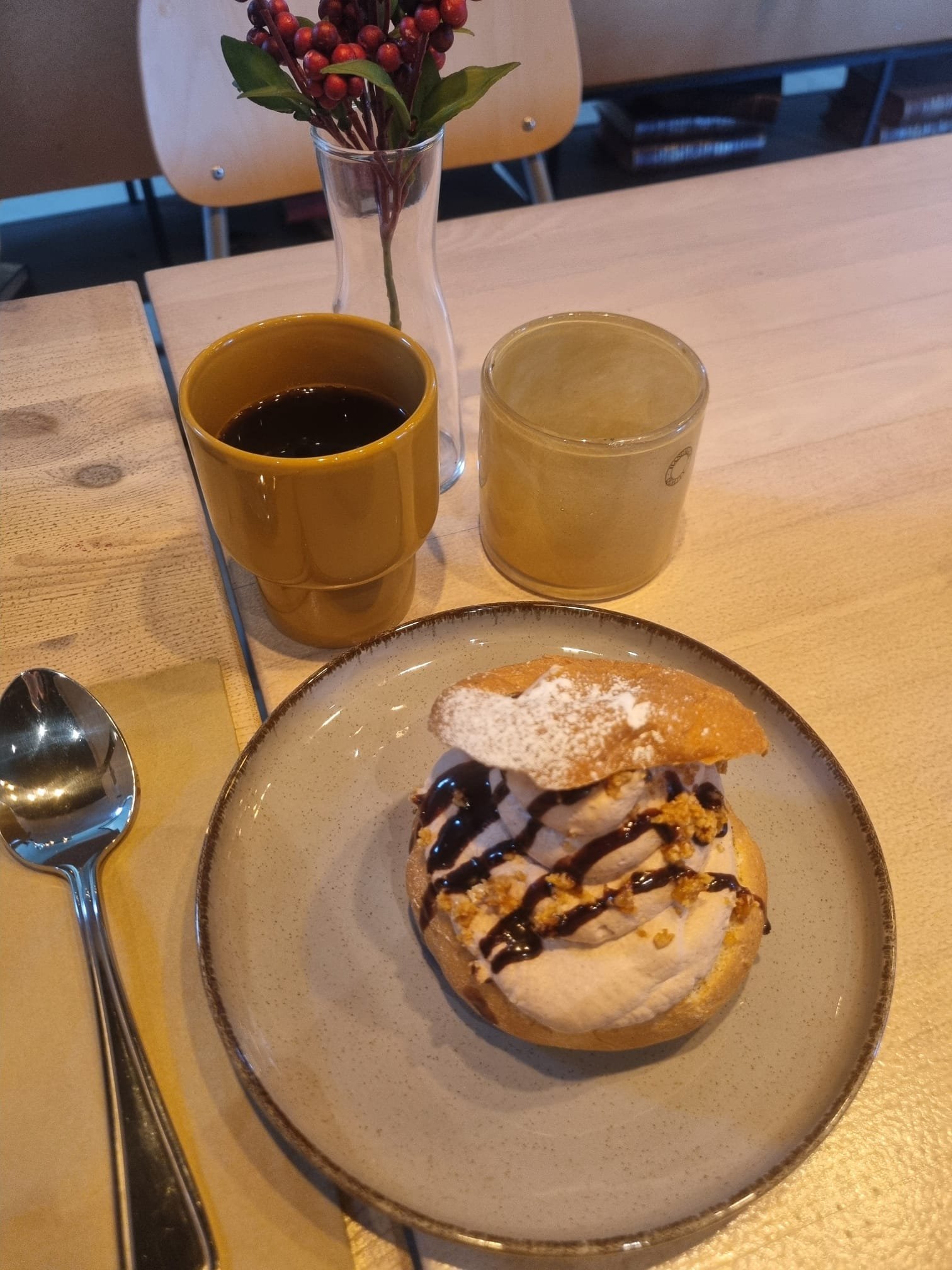 Fika pauze met gebak