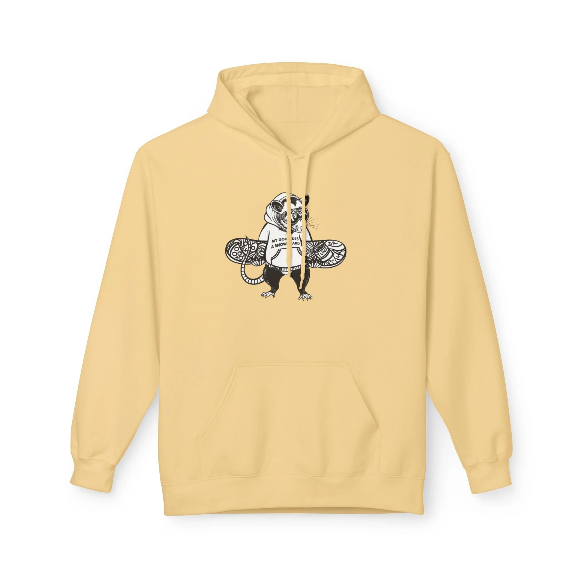 Opossum Unisex Midweight Softstyle Fleece Hoodie