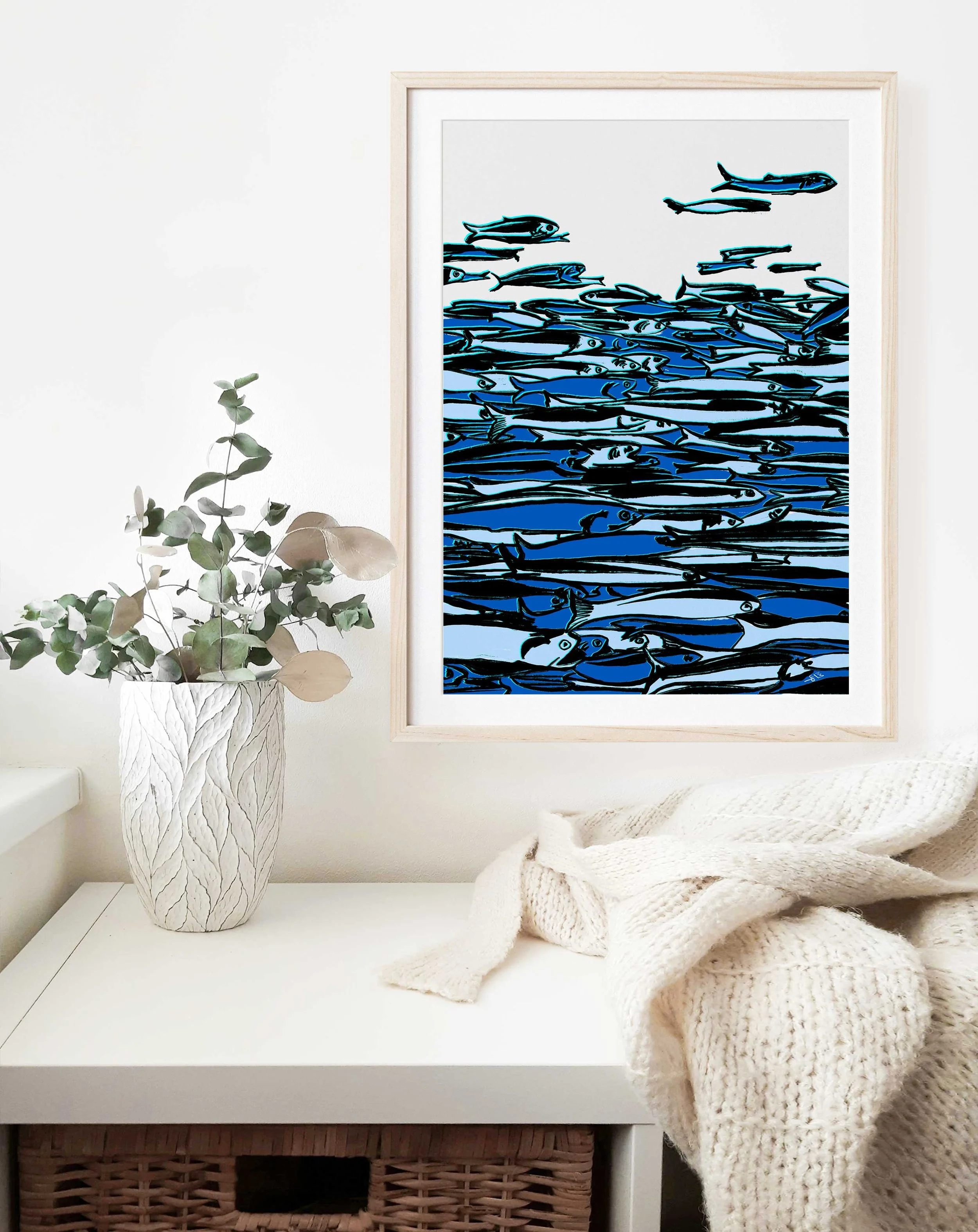 current-blue-fish-wall-art-coastal-decor-upillustration.jpg