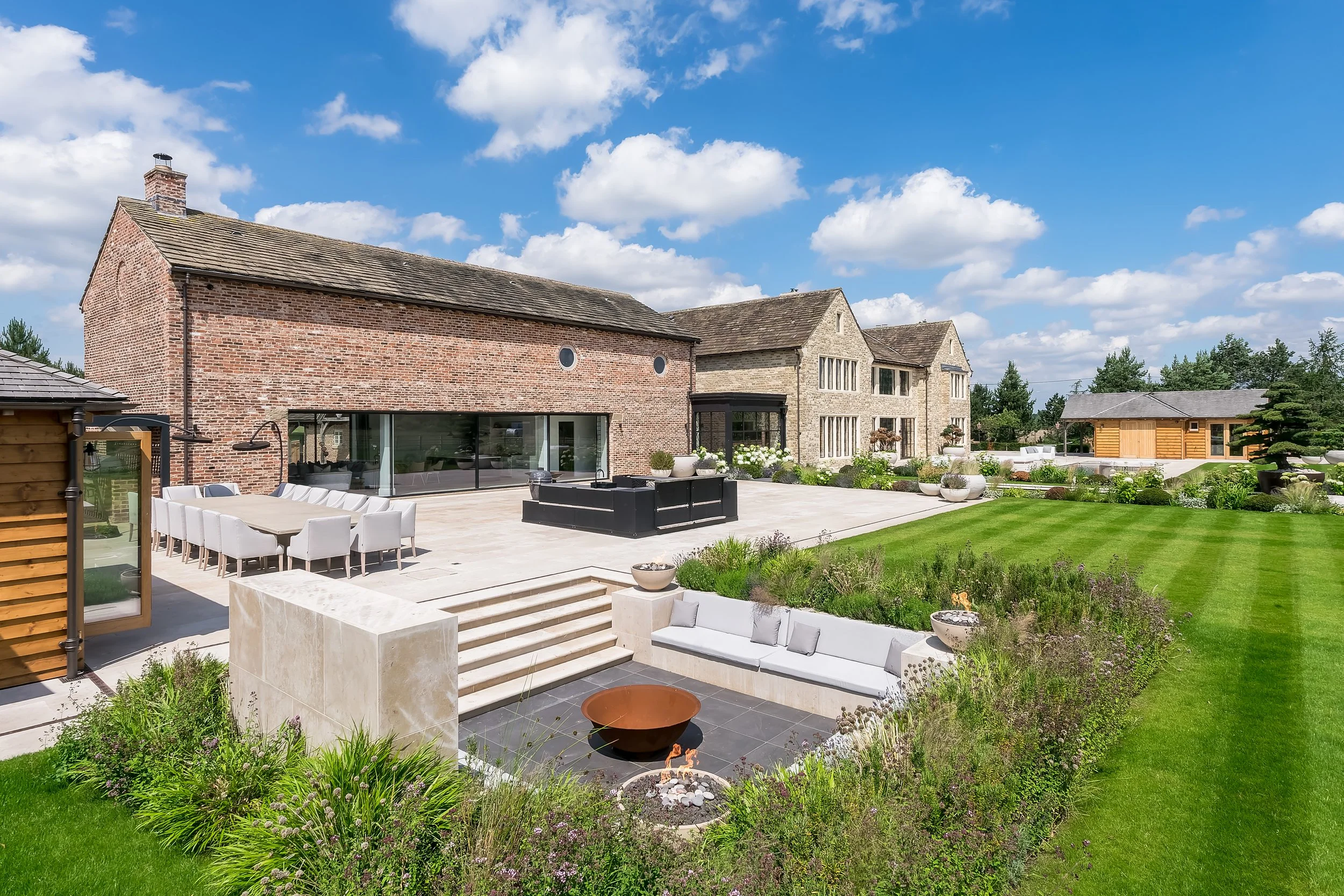 Outdoor entertainment space Chester