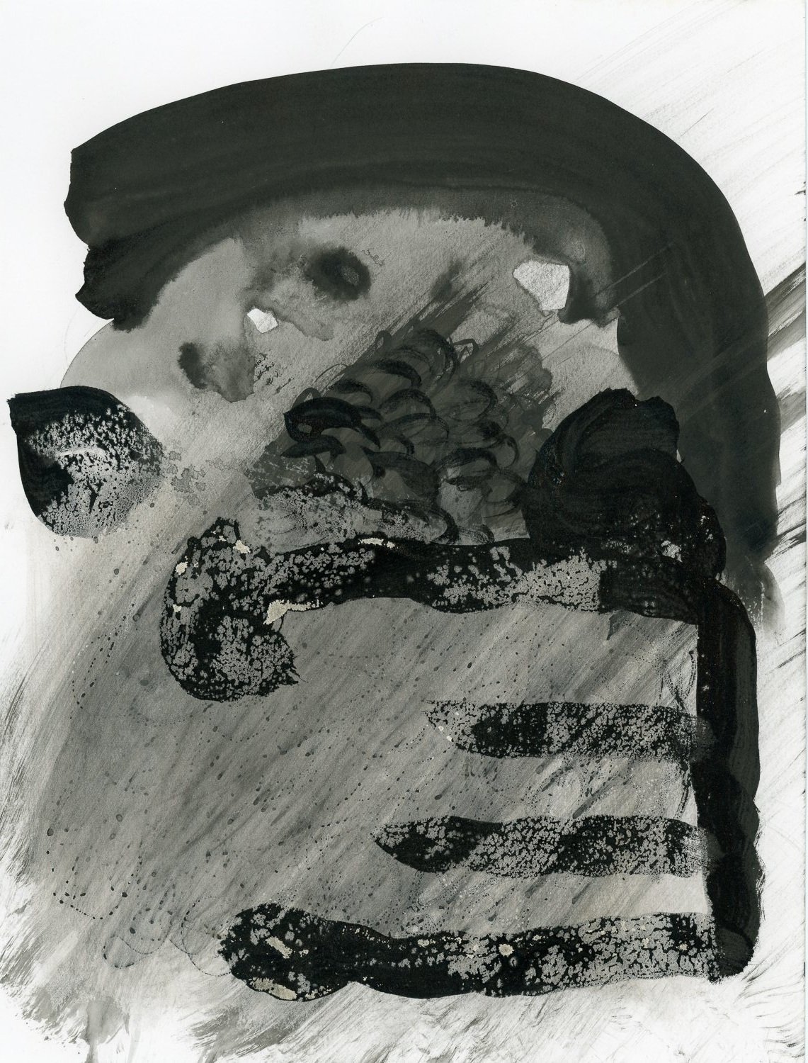 Ink on paper, 40*30, 2017