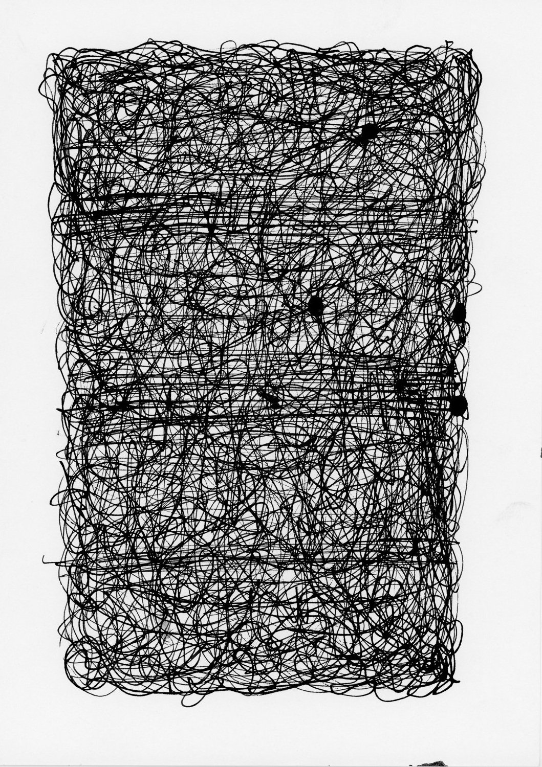 Ink on paper, 40*30, 2017
