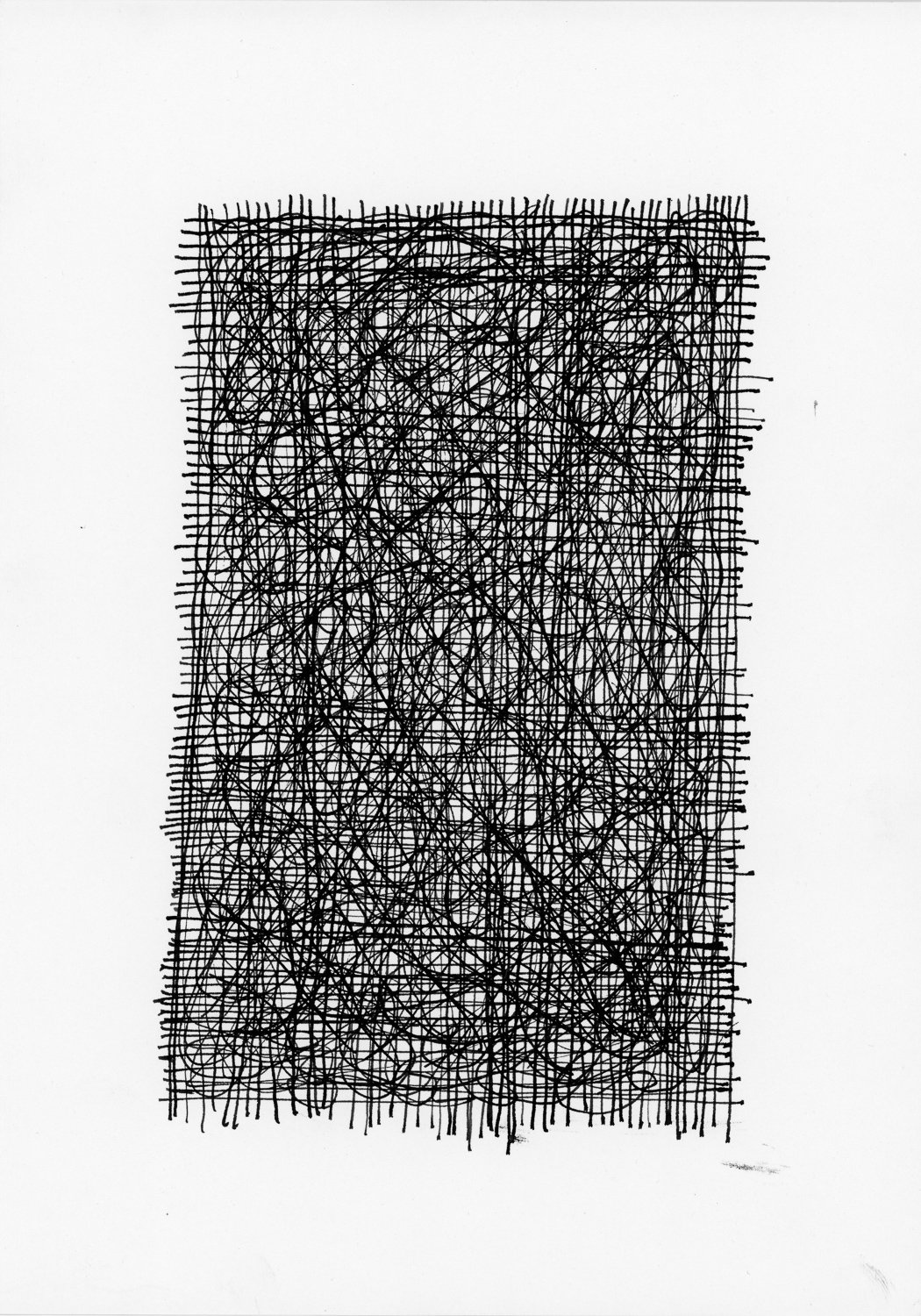 Ink on paper, 40*30, 2017