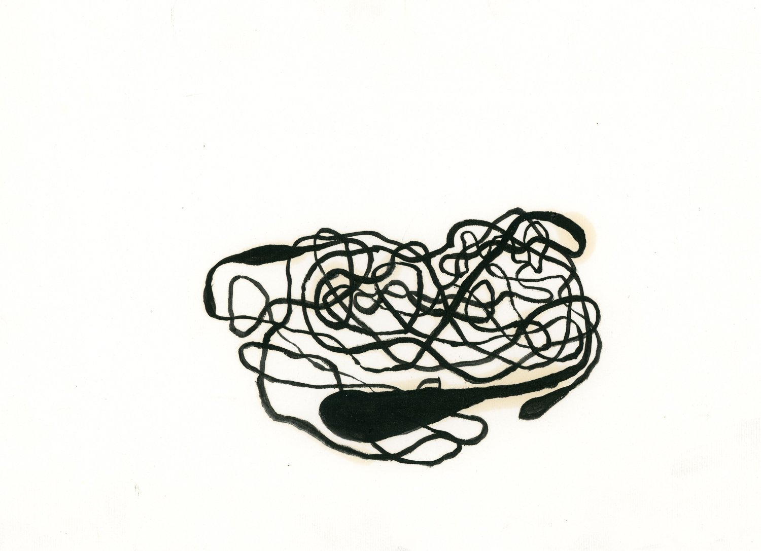 Ink on paper, 40*30, 2017