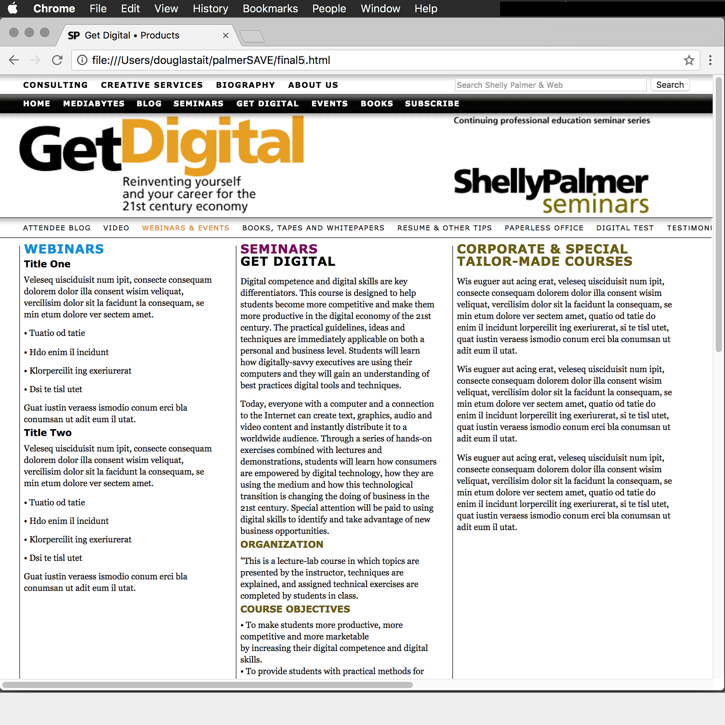 ShellyPalmer, Get Digital, 2008