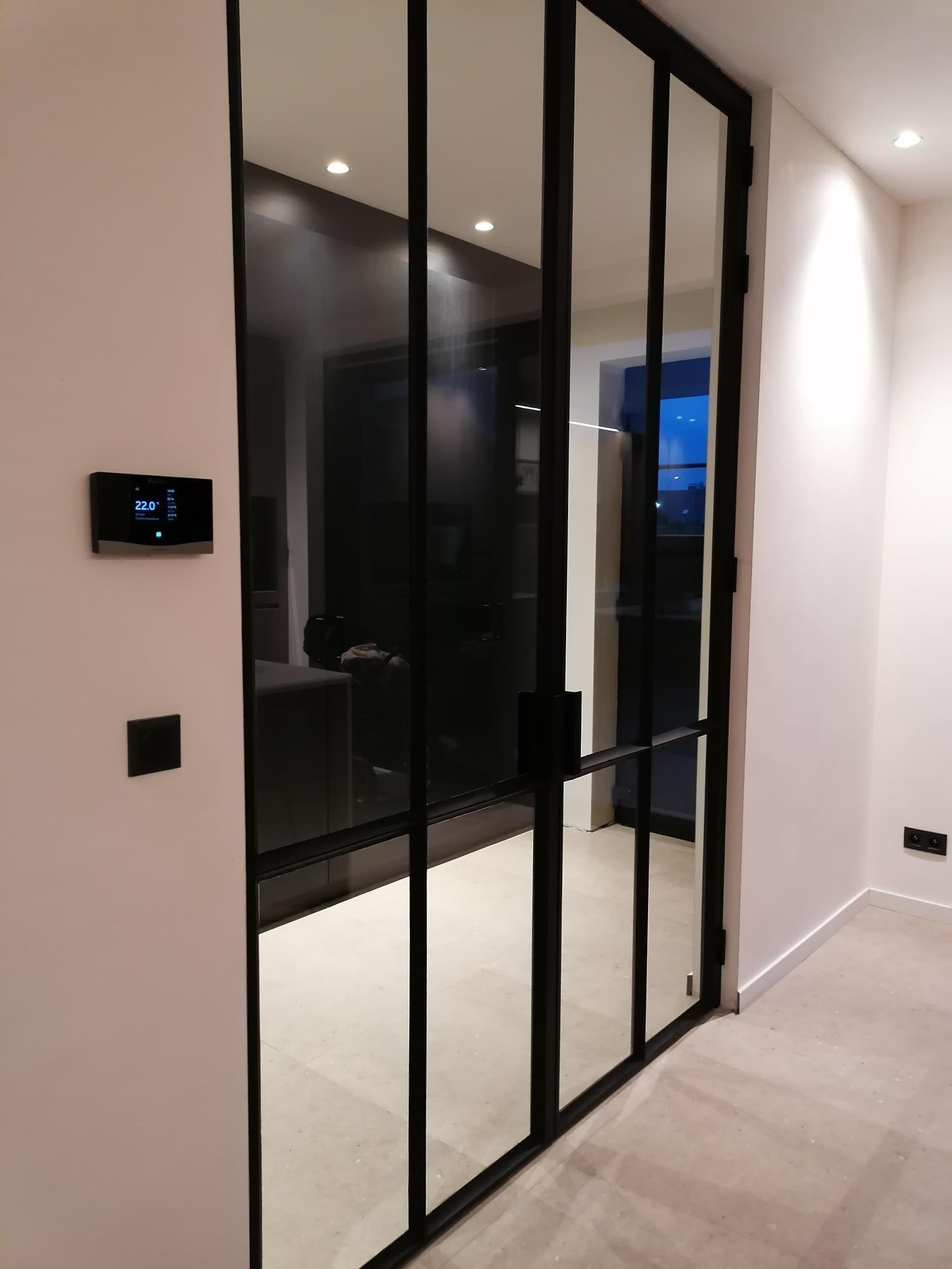 dubbele stalen scharnierdeur