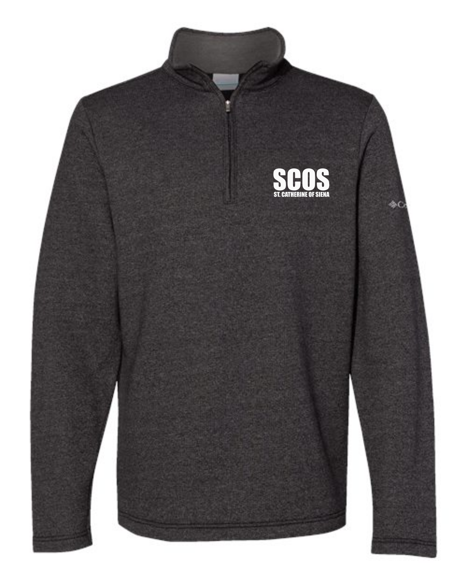 Quatrefoil - 1/2 zip Columbia