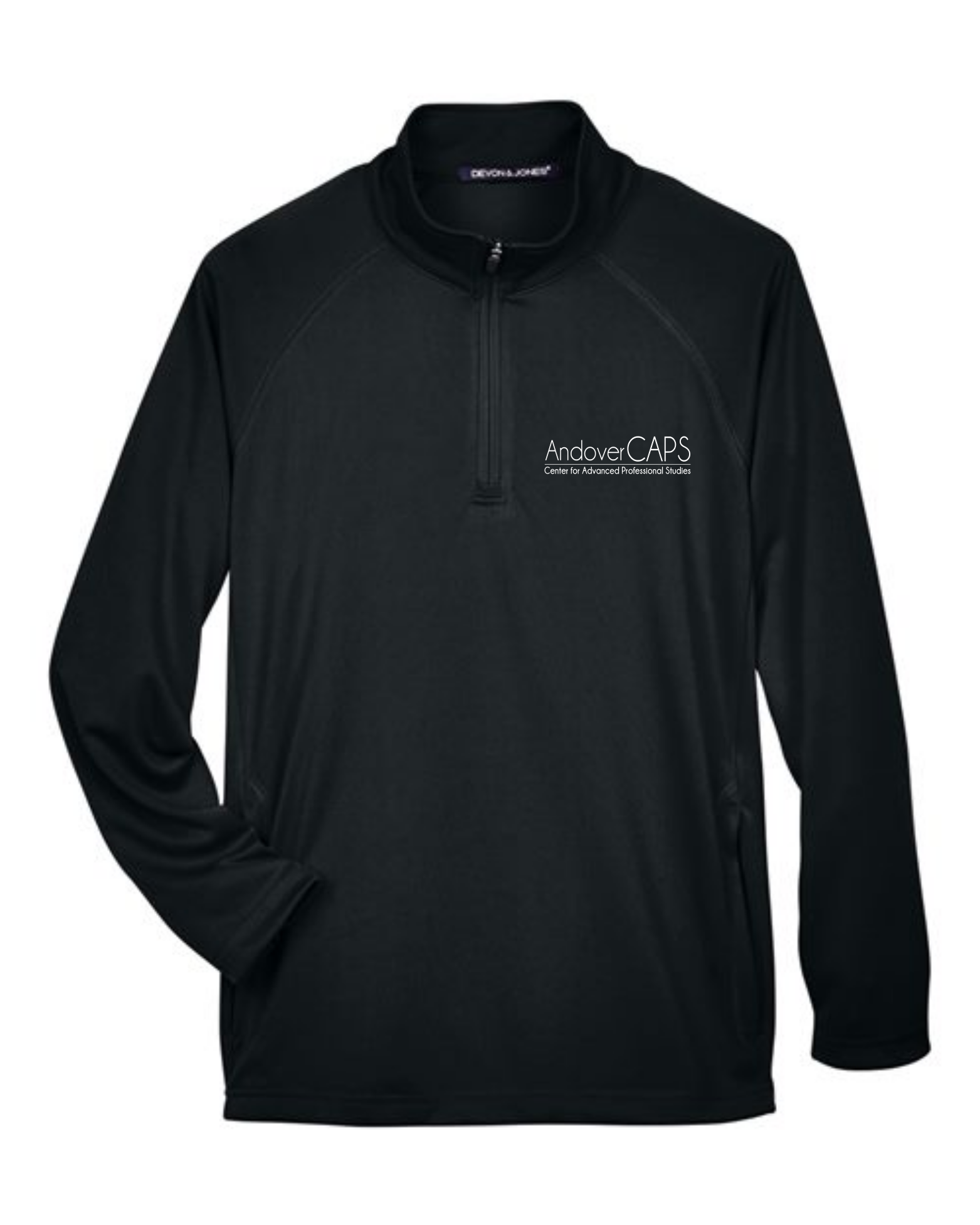 CAPS Logo - Mens 1/4 Zip w/ pockets