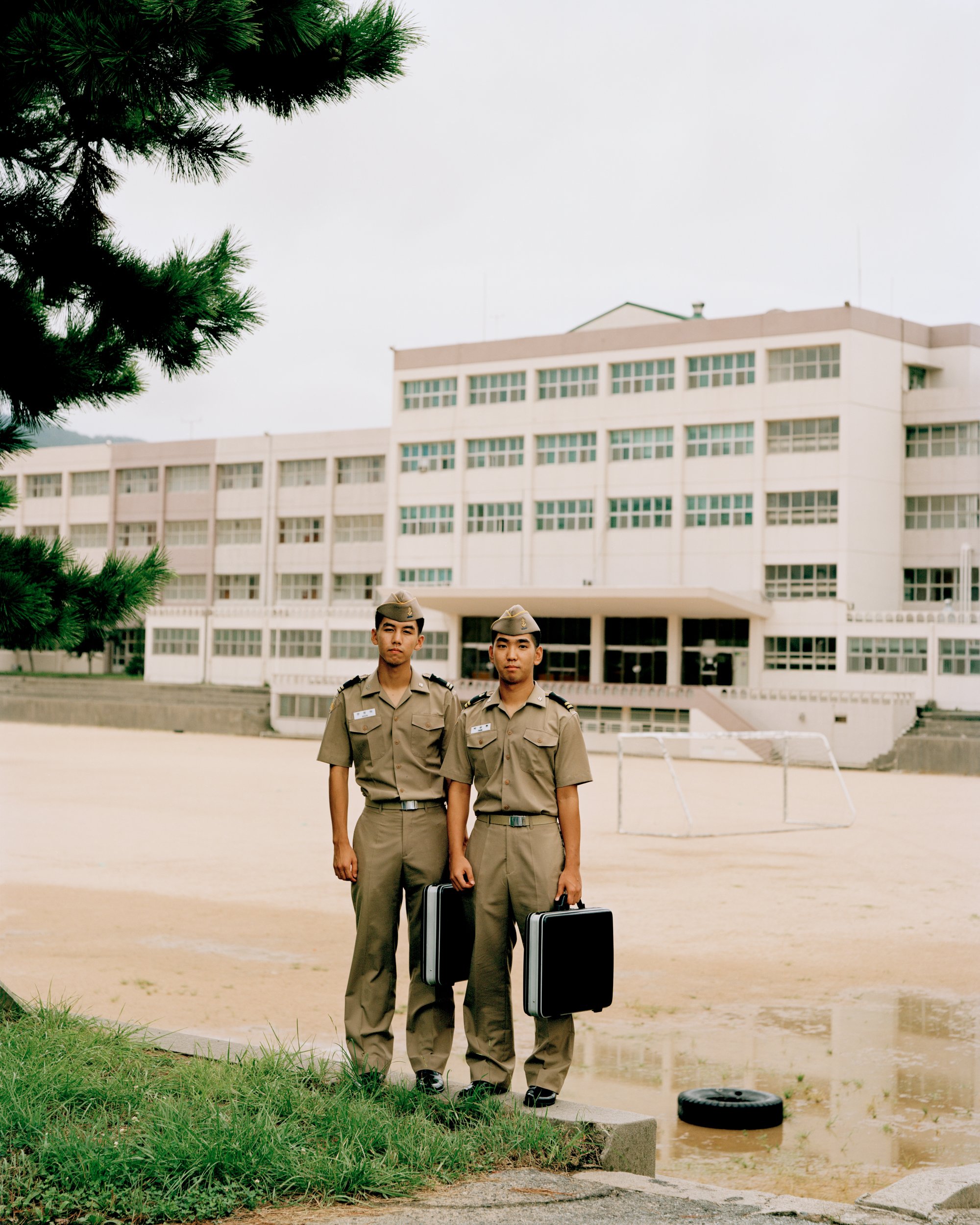 Cadets, Korean Maritime University, 2010