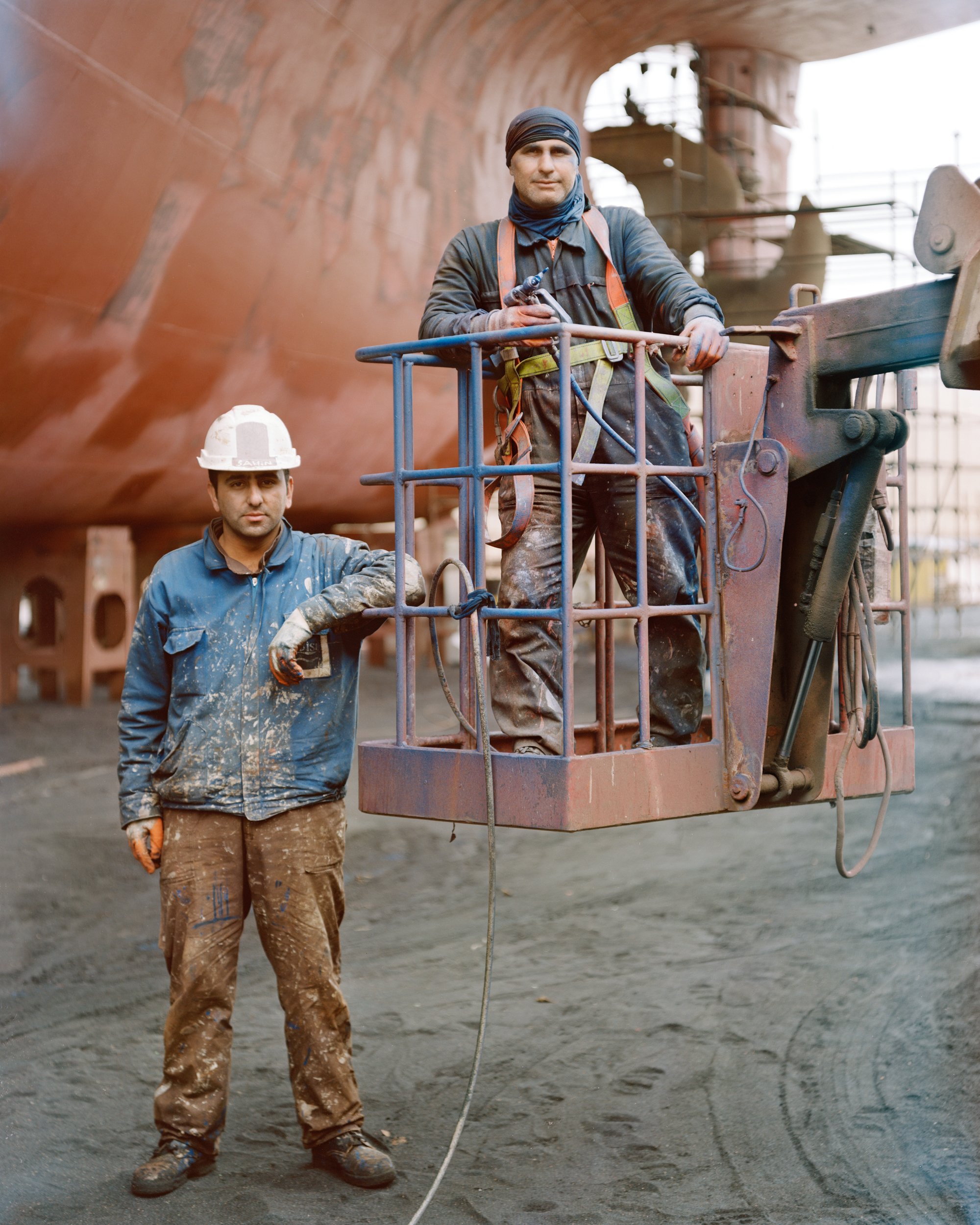 Shipyard Portrait, Tuzla Bay, Turkey, 2011