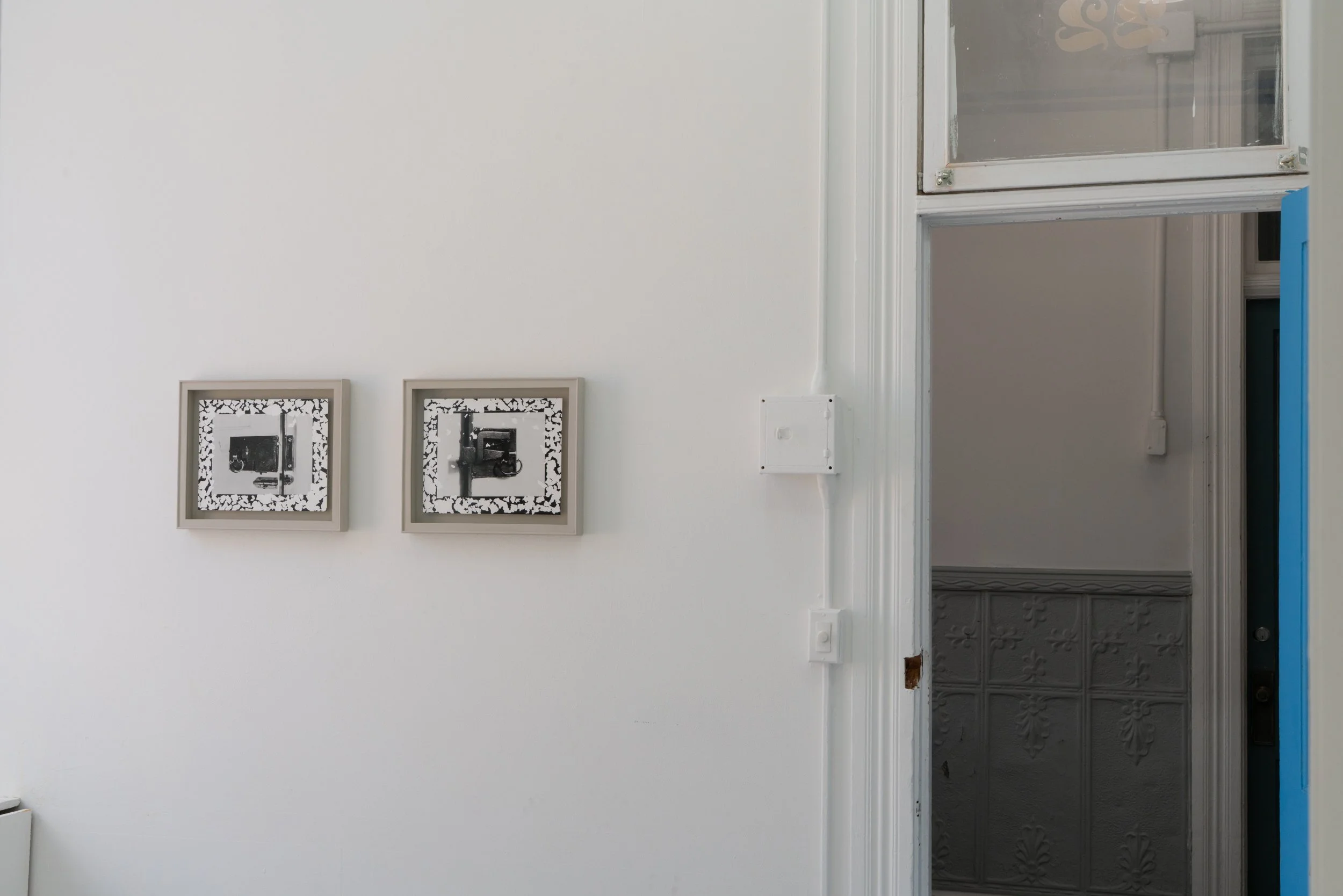   Twice-Told , 2025 install in   Half Past Three     at The Neon Heater, Findlay, Ohio. August - September 2025 