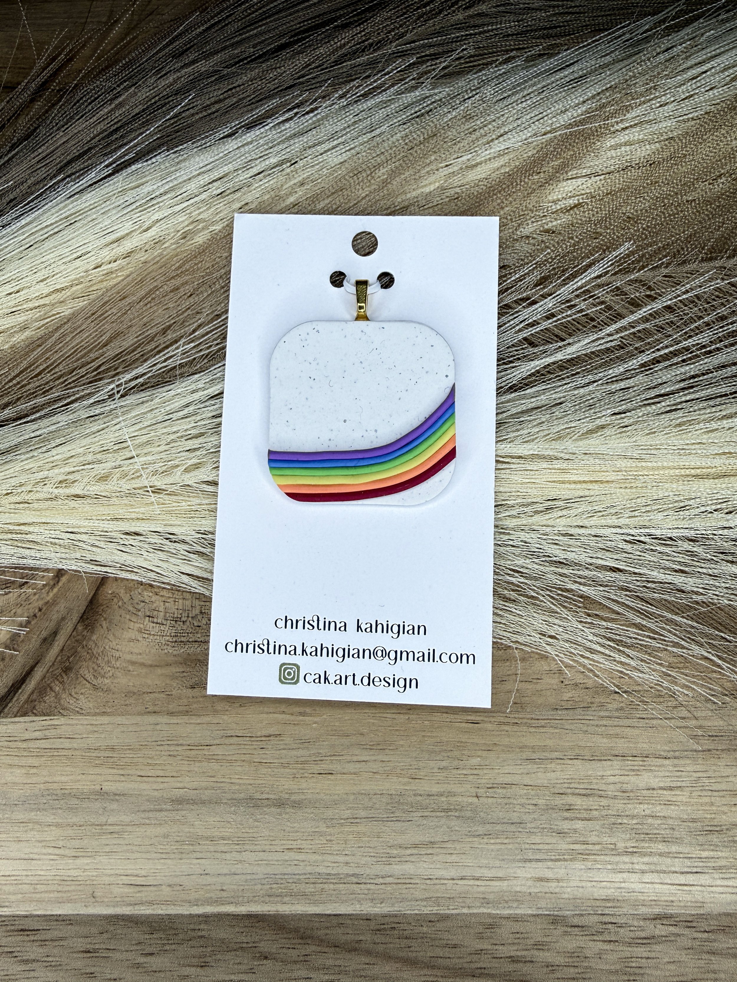 pride rainbow | pendant