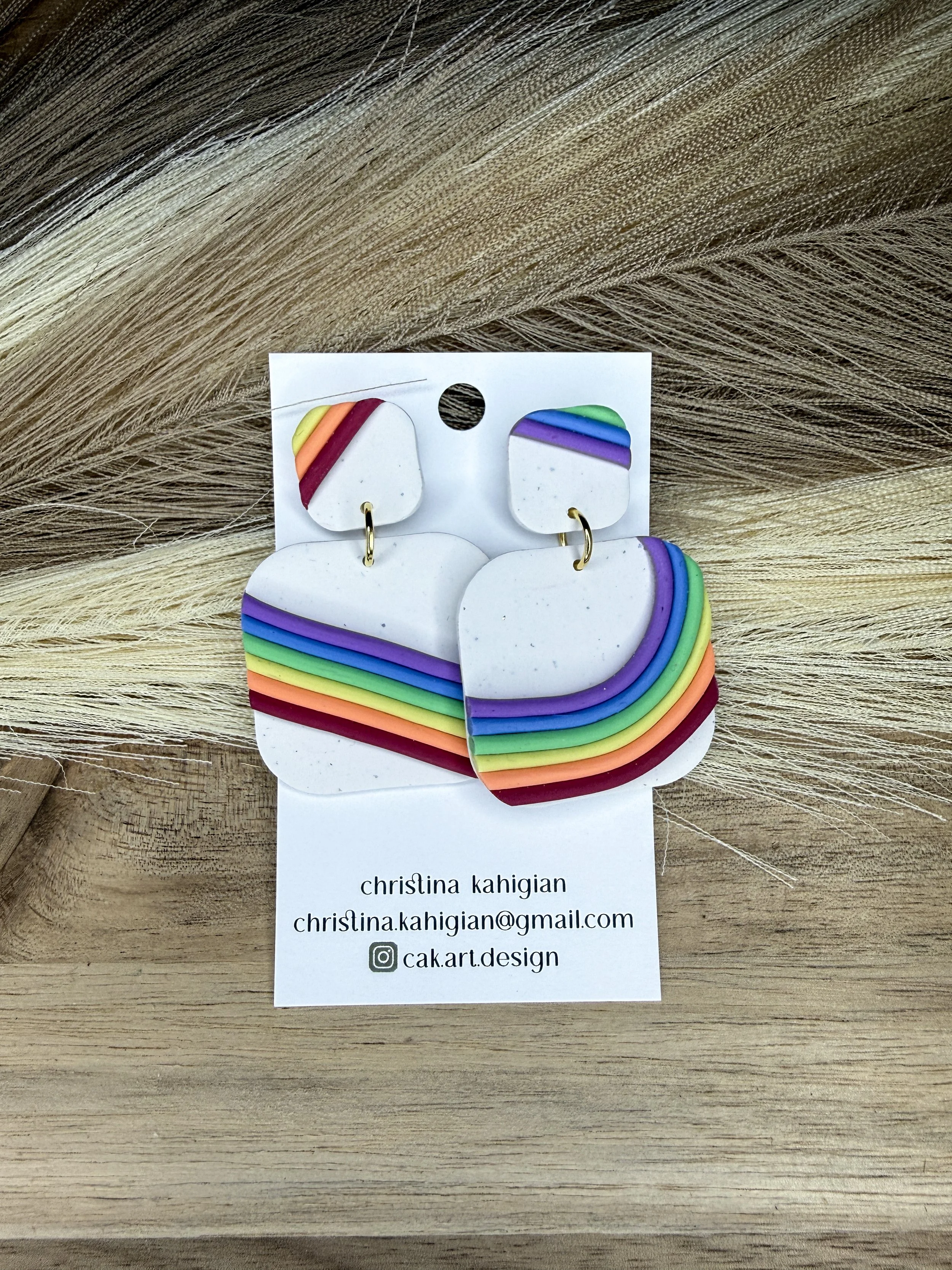 pride rainbows - white