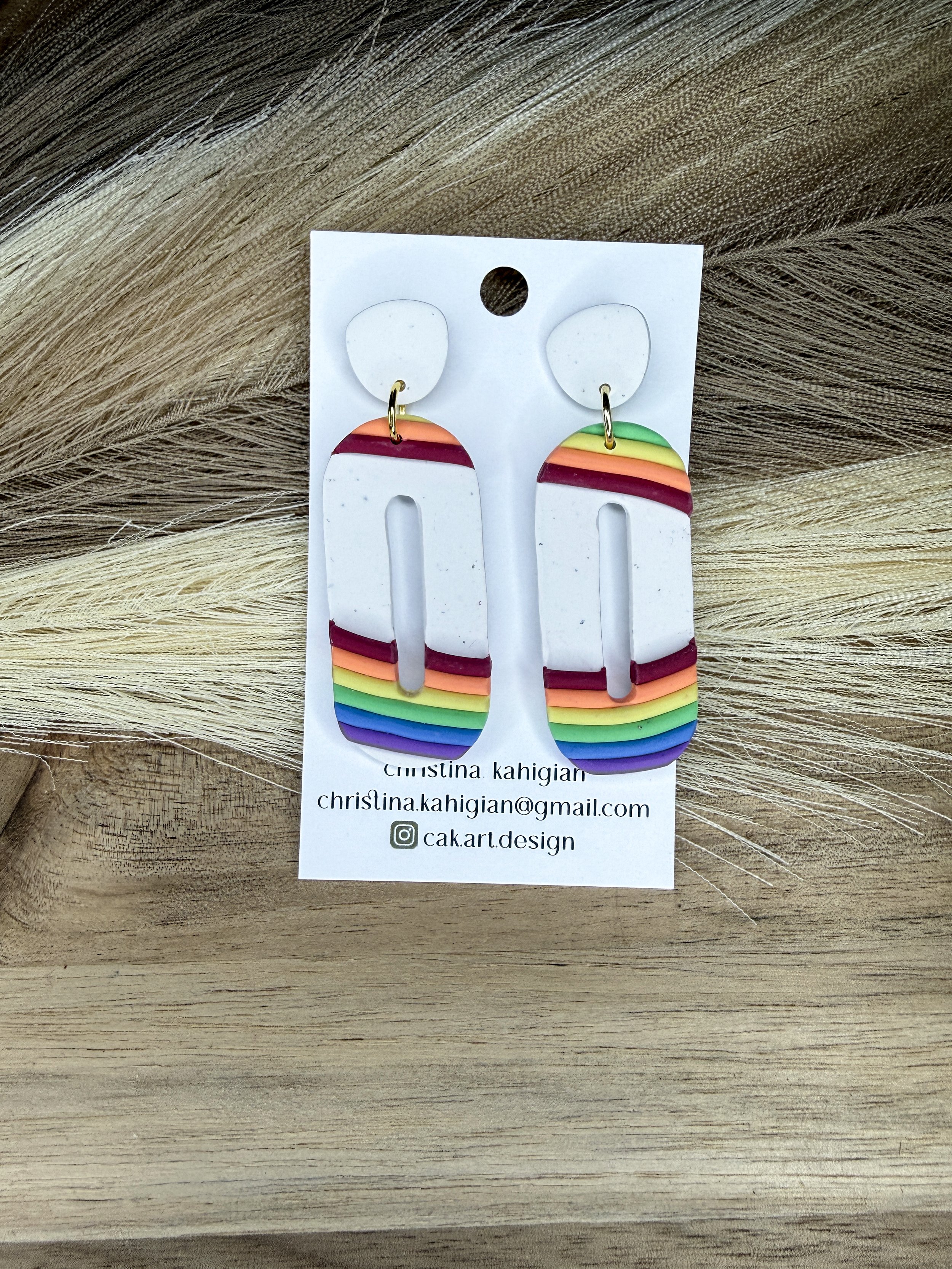 pride rainbows - white