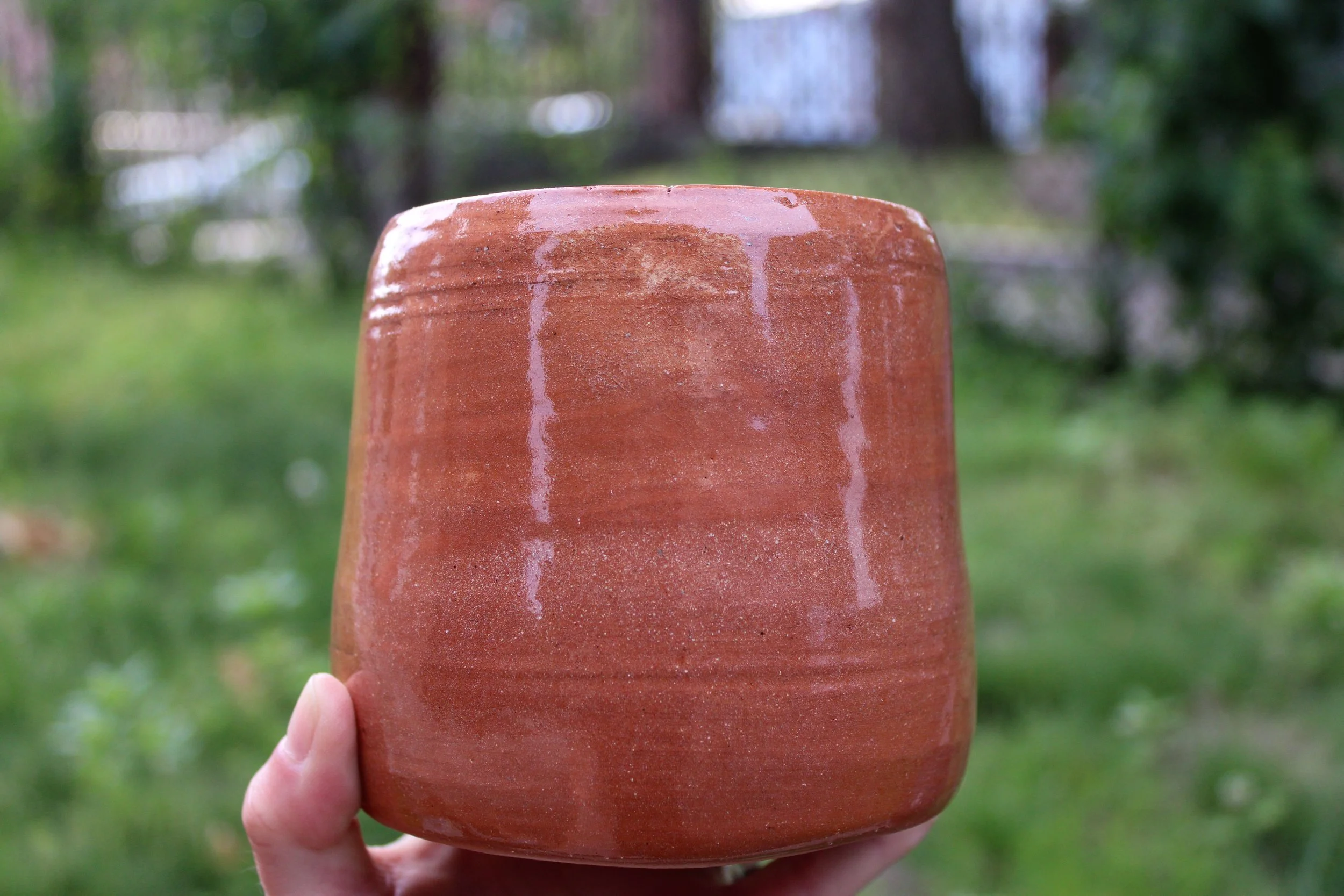 Terracotta Rain Vessel - Large