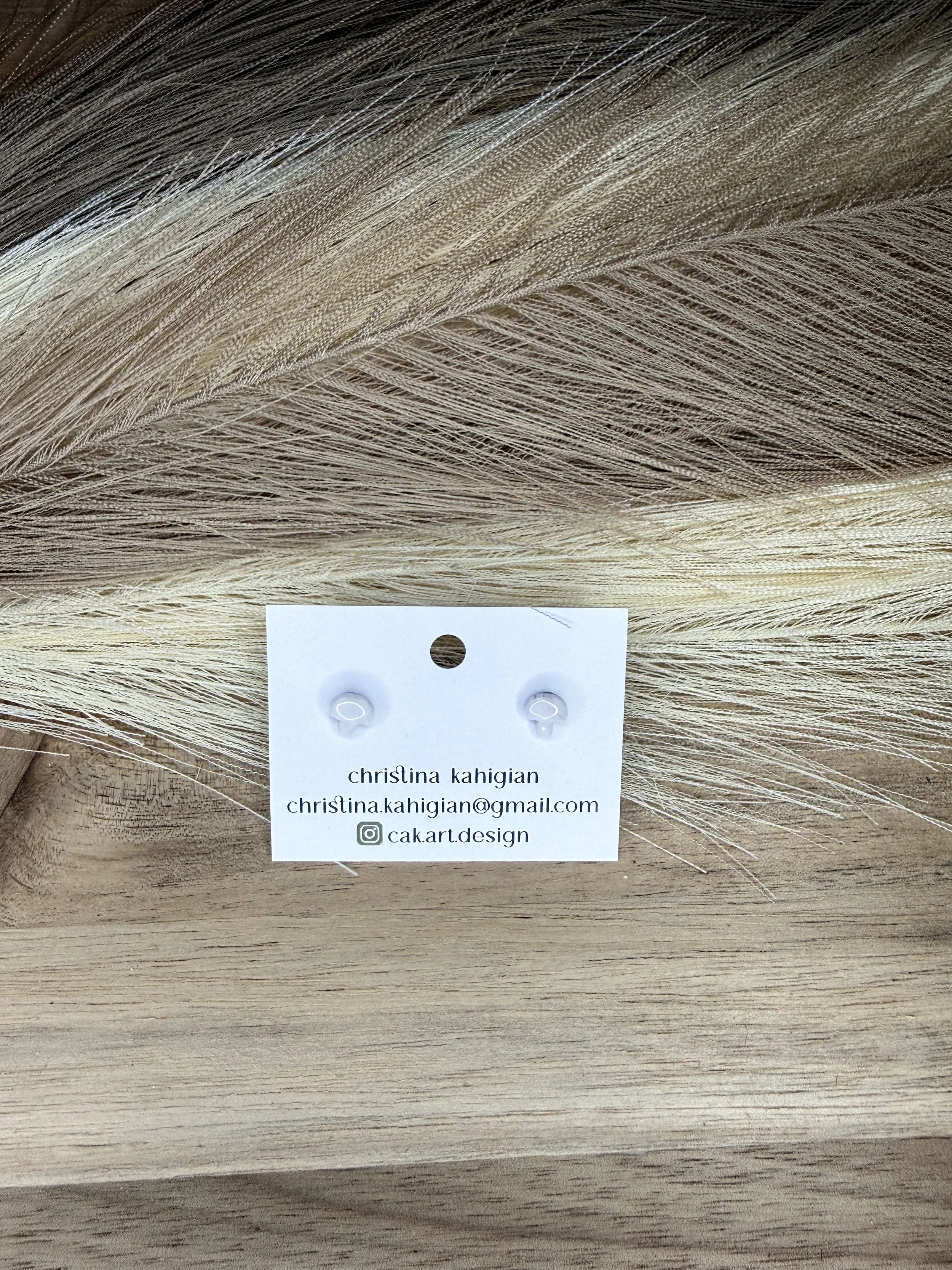 tini white with brown marble mushrooms