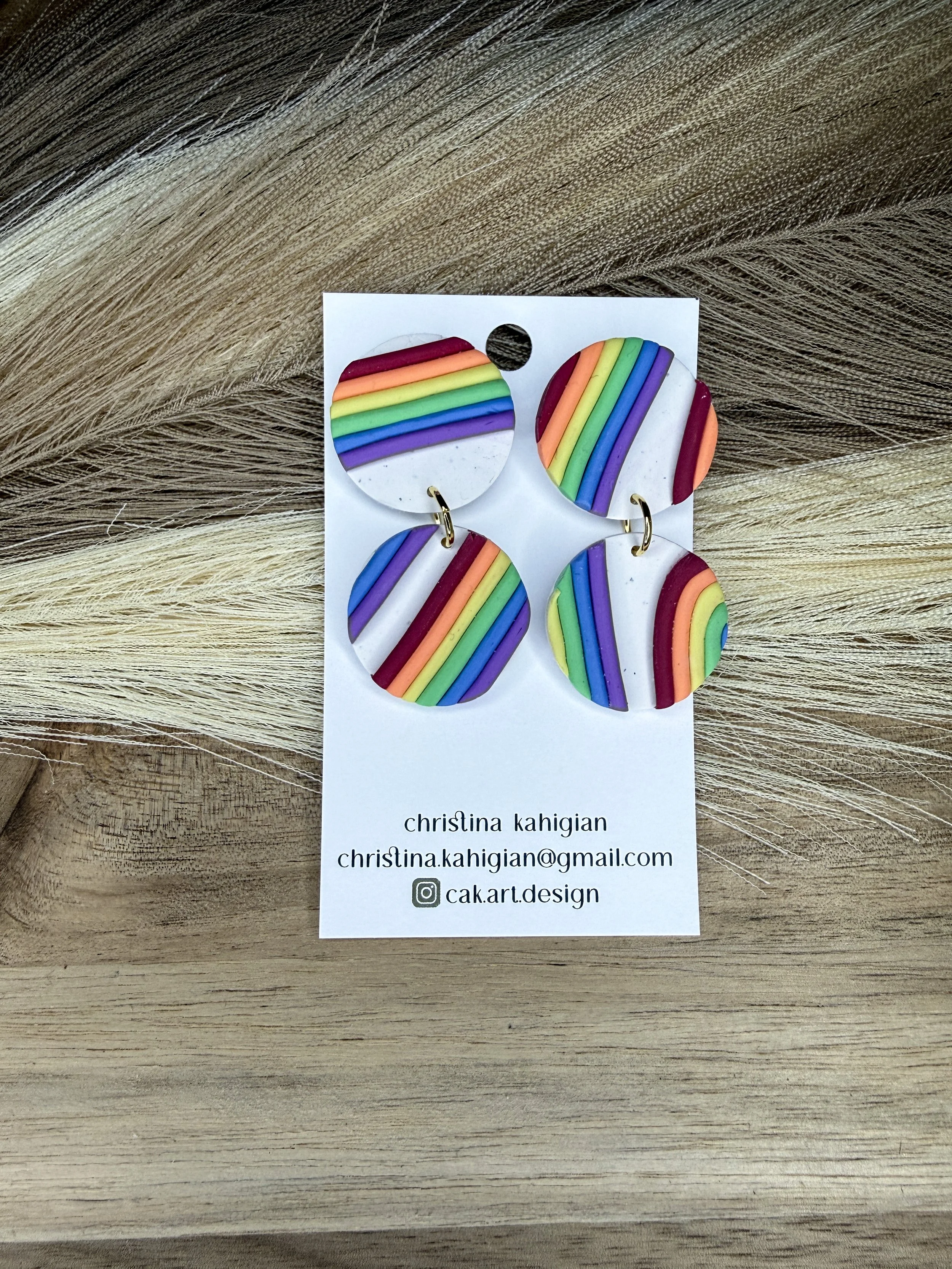 pride rainbows - white