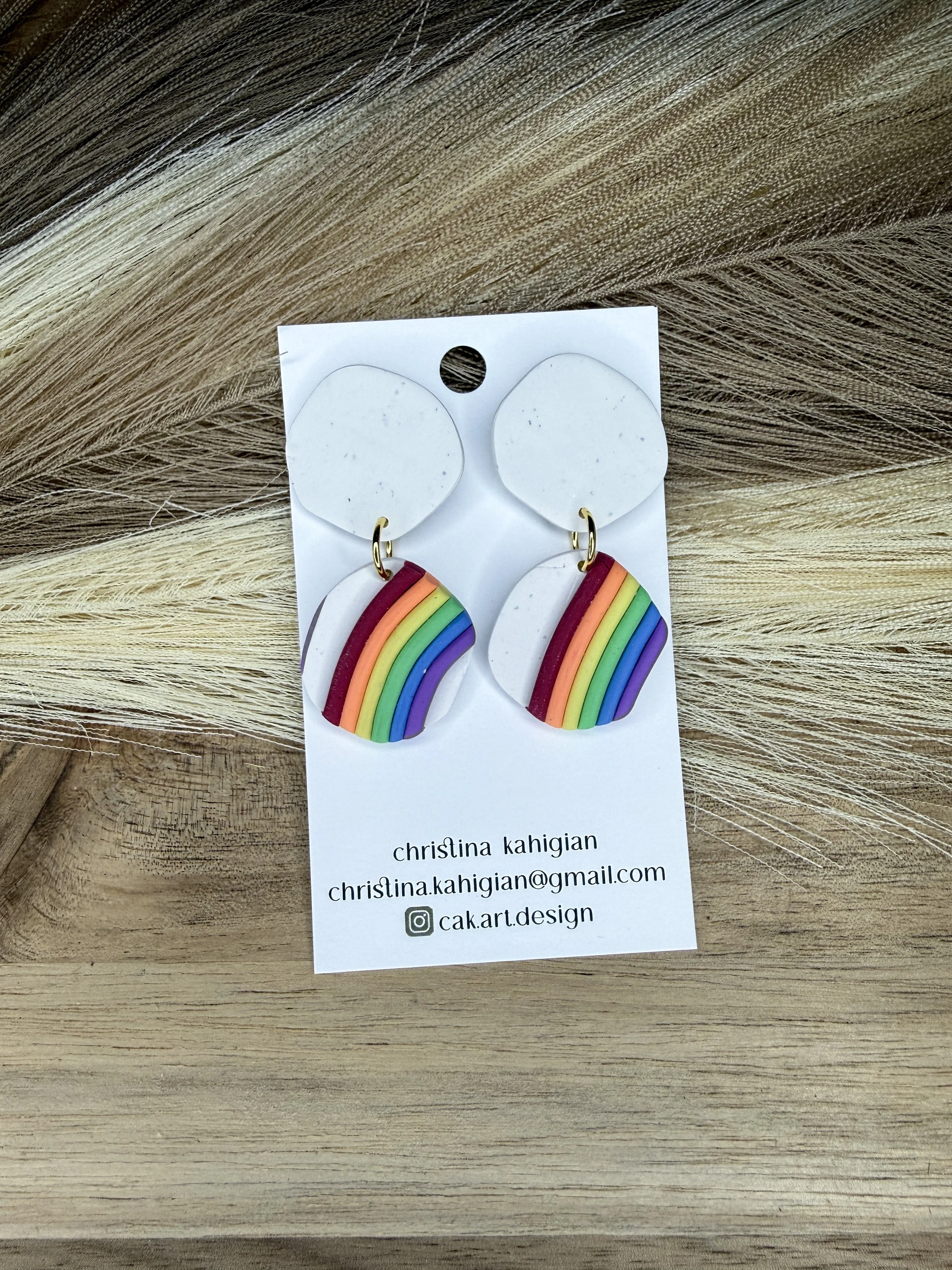 pride rainbows - white