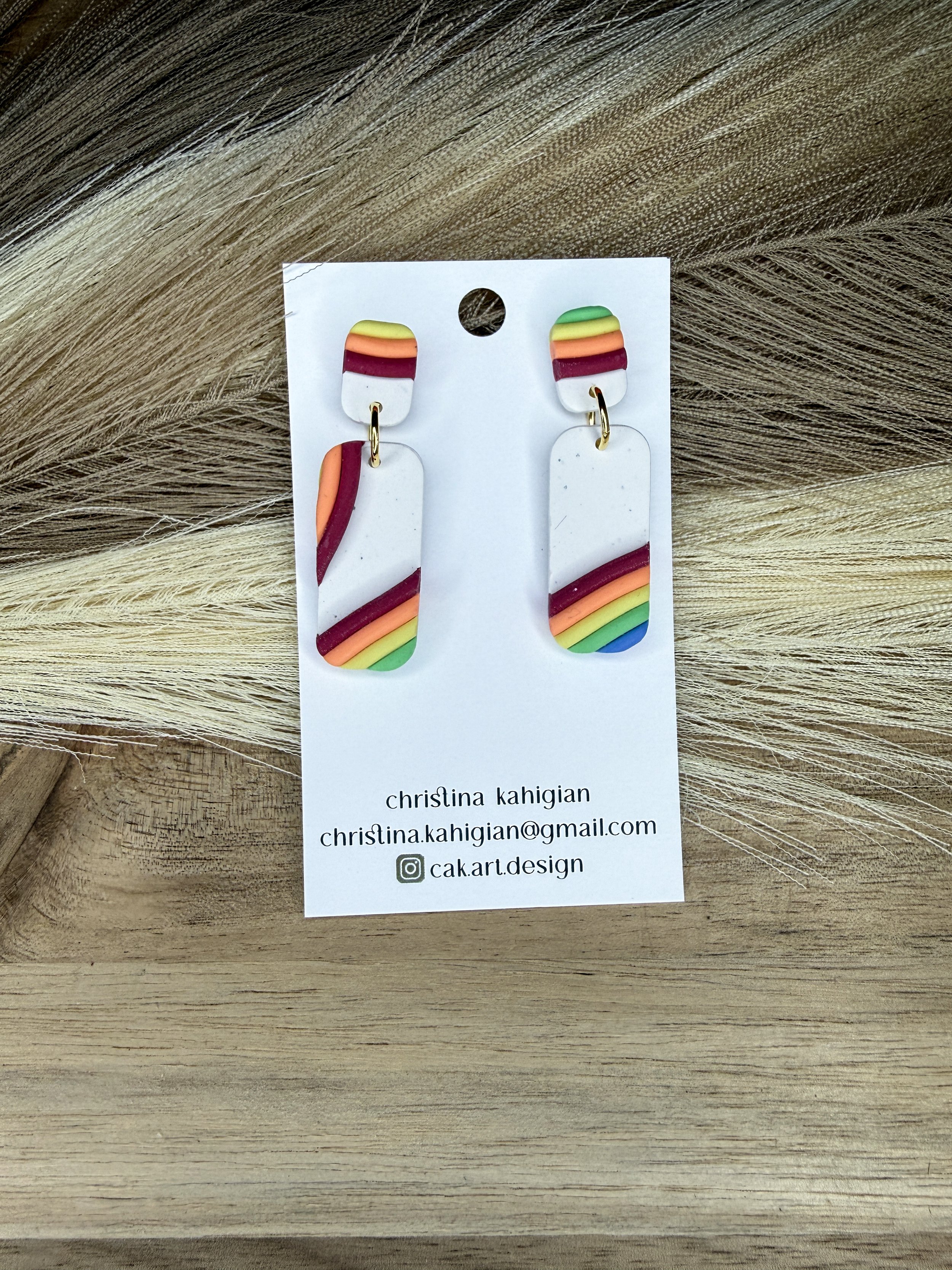 pride rainbows - white