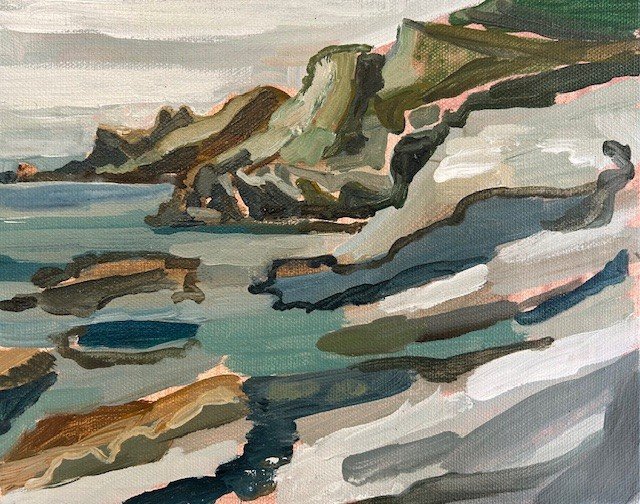 Cornish coast