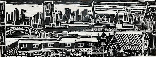 View from Whittington Hospital